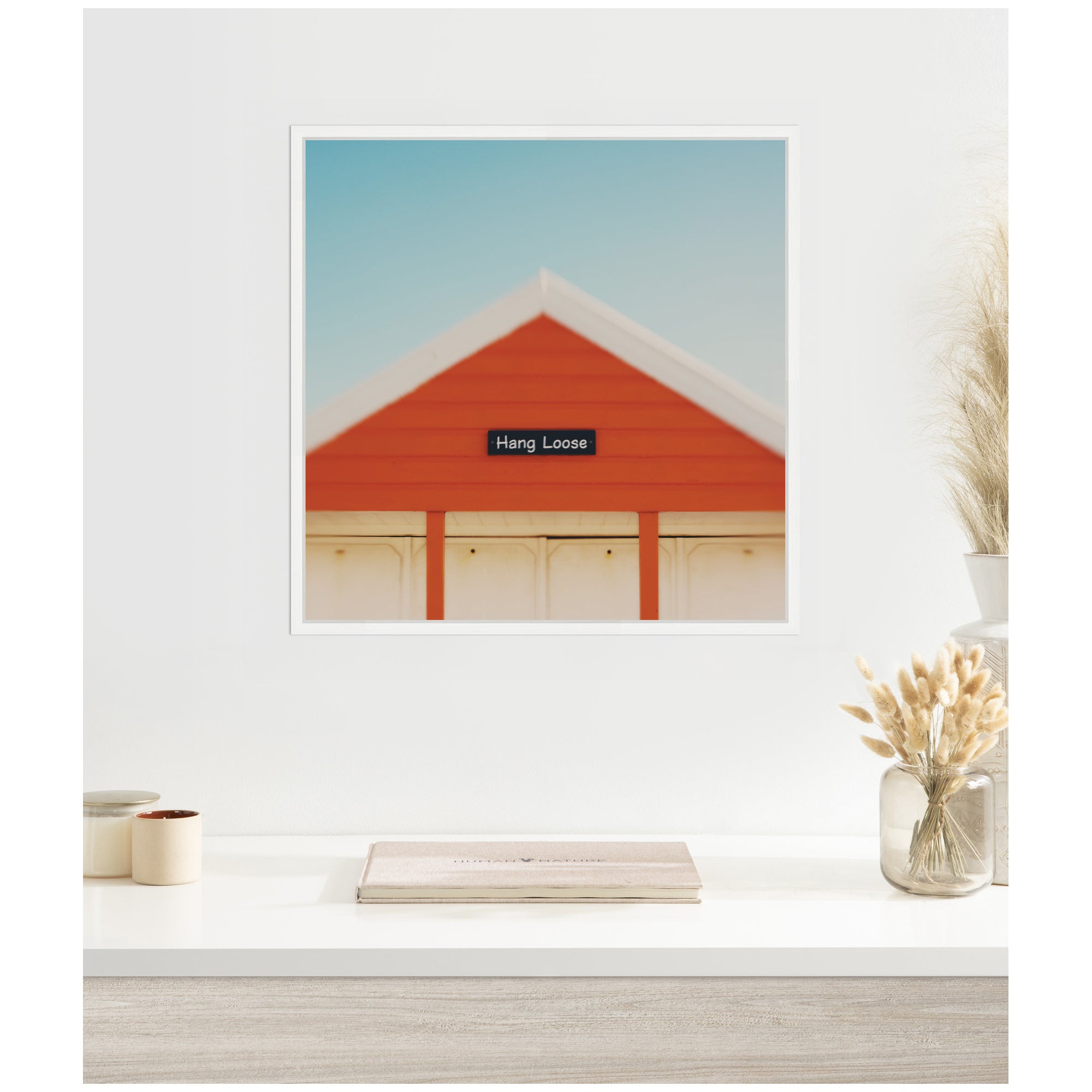 Hang Loose by Laura Evans Framed Canvas Wall Art Print
