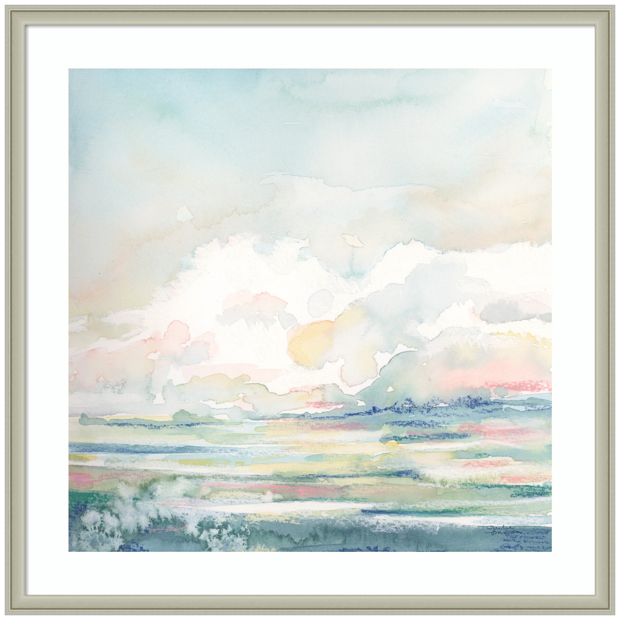 Framed Art Stillness by Julie Maida