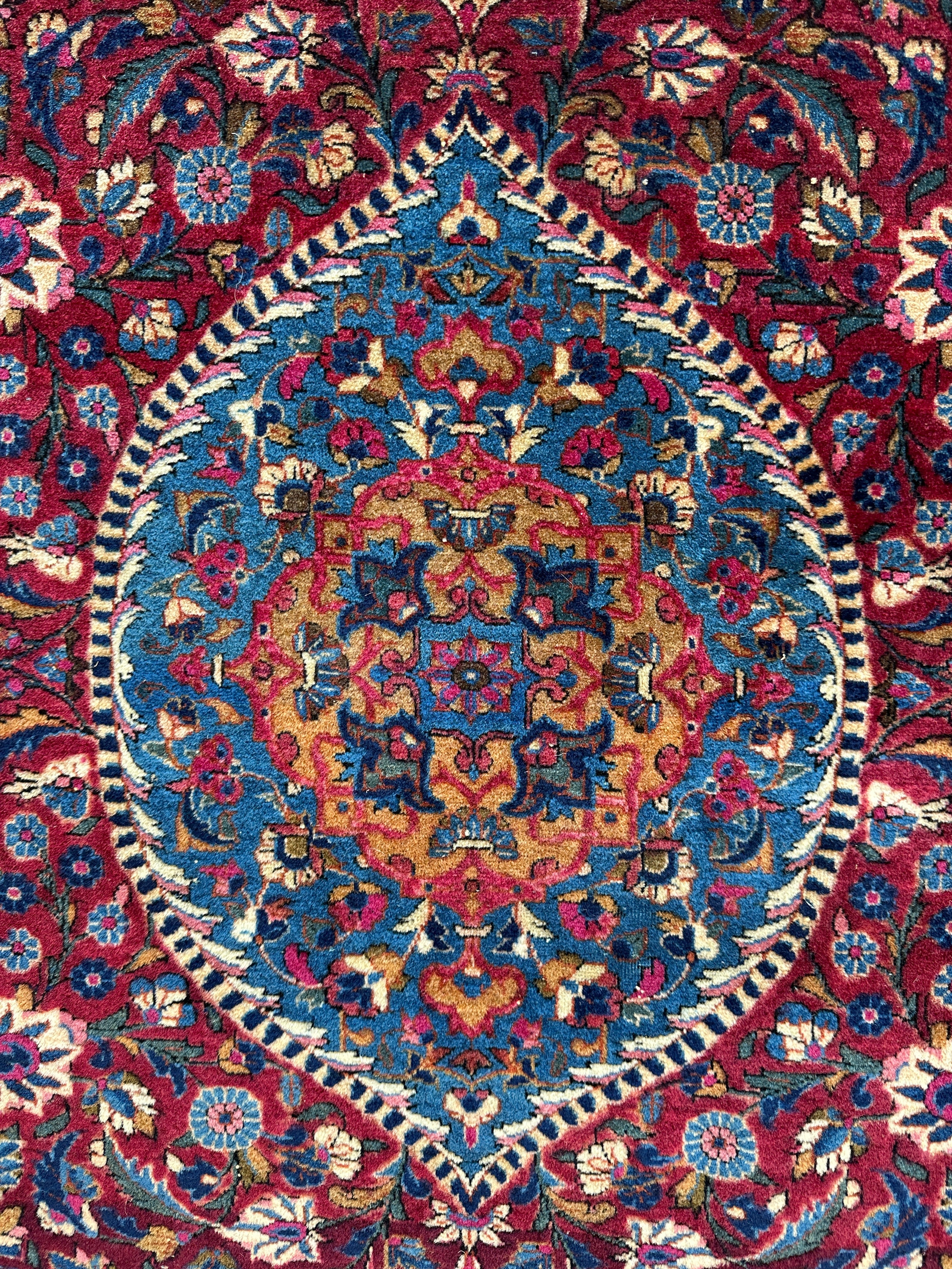 Antique Persian Kashan Debir Rug – 4’3” x 6’4” – Circa 1920s – by Rugistan - product image 2 for Resin Society