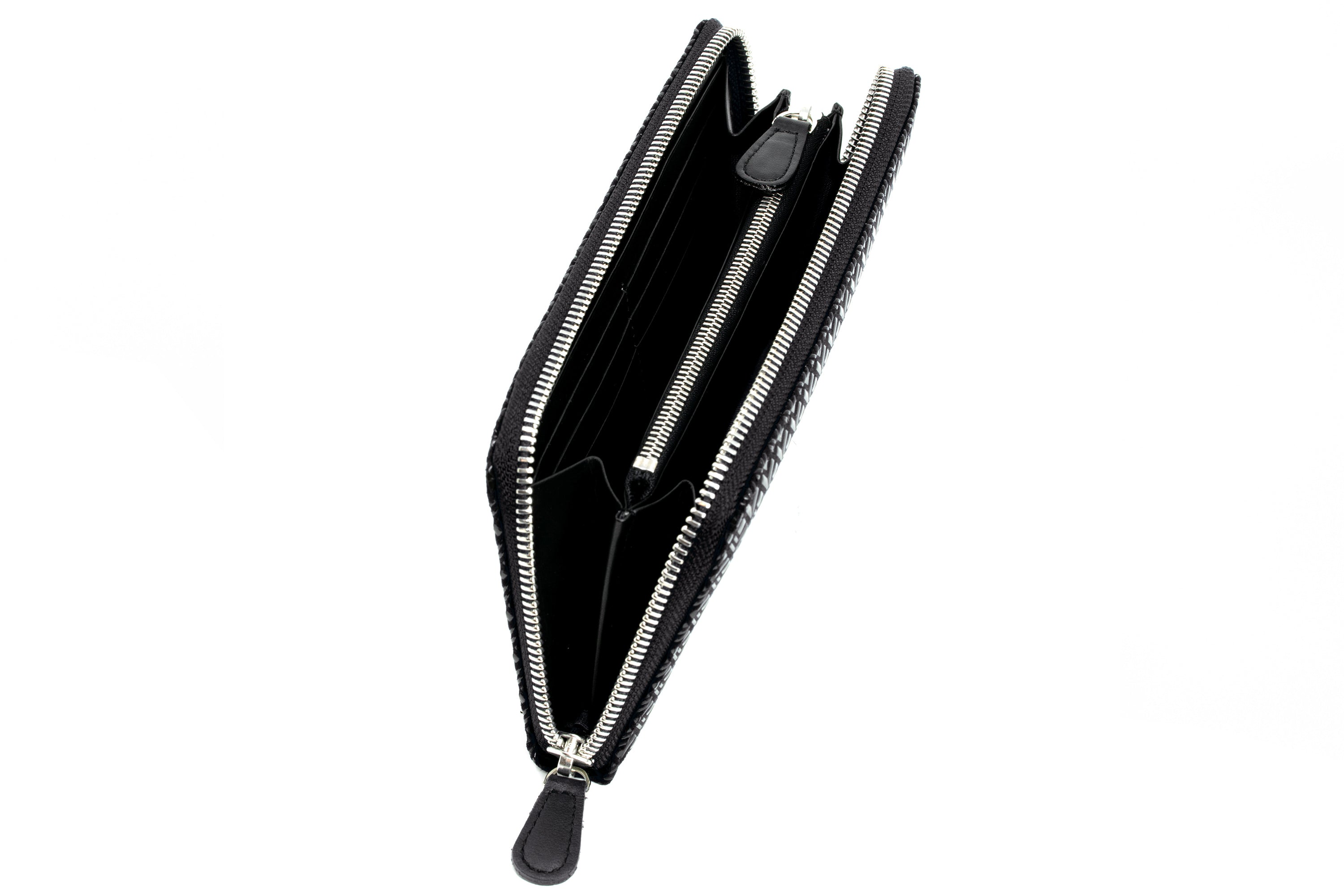 Zipped Coin Purse (Large) - Diamond Frame
