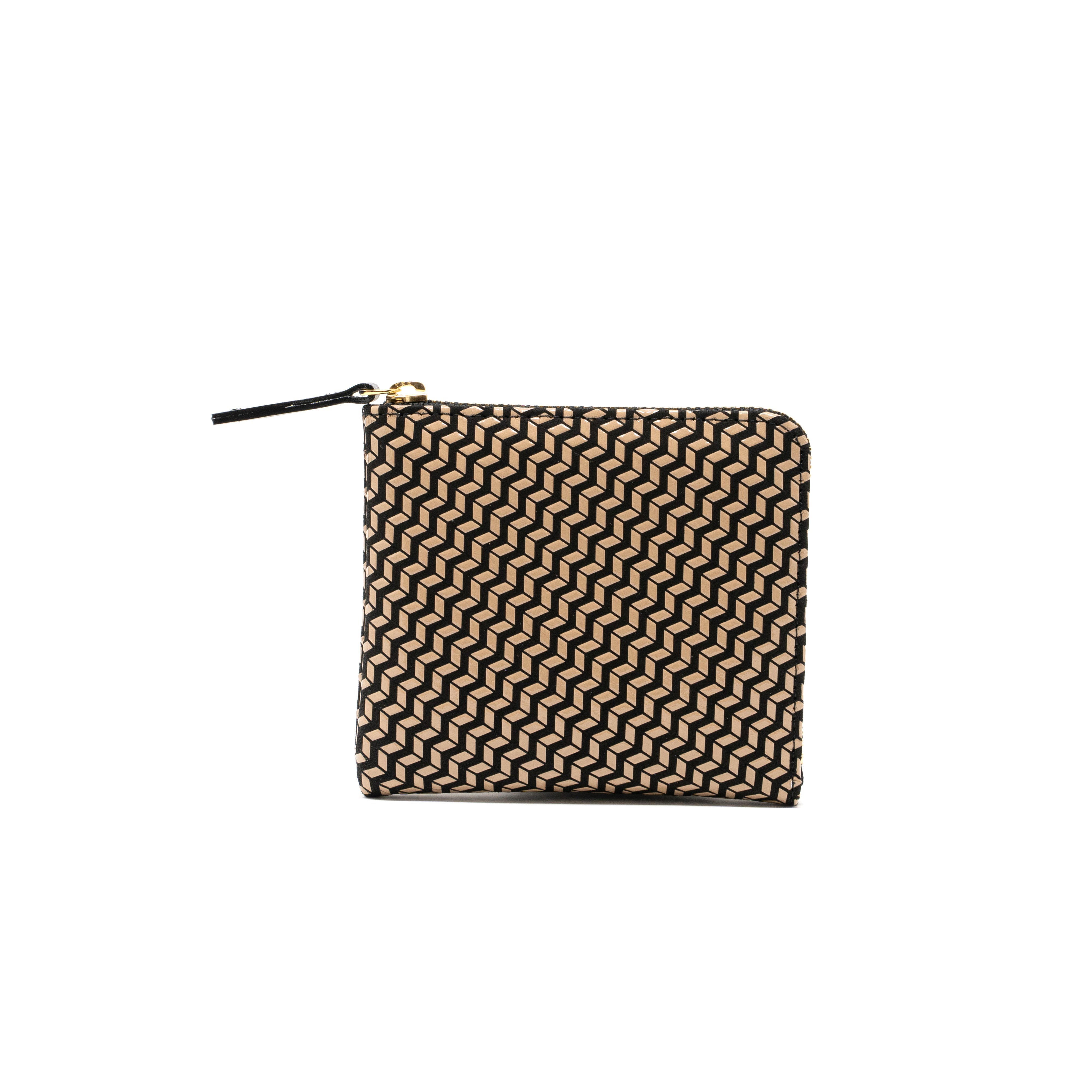 Zipped Coin Purse (Large) - Chevron-S by Inden