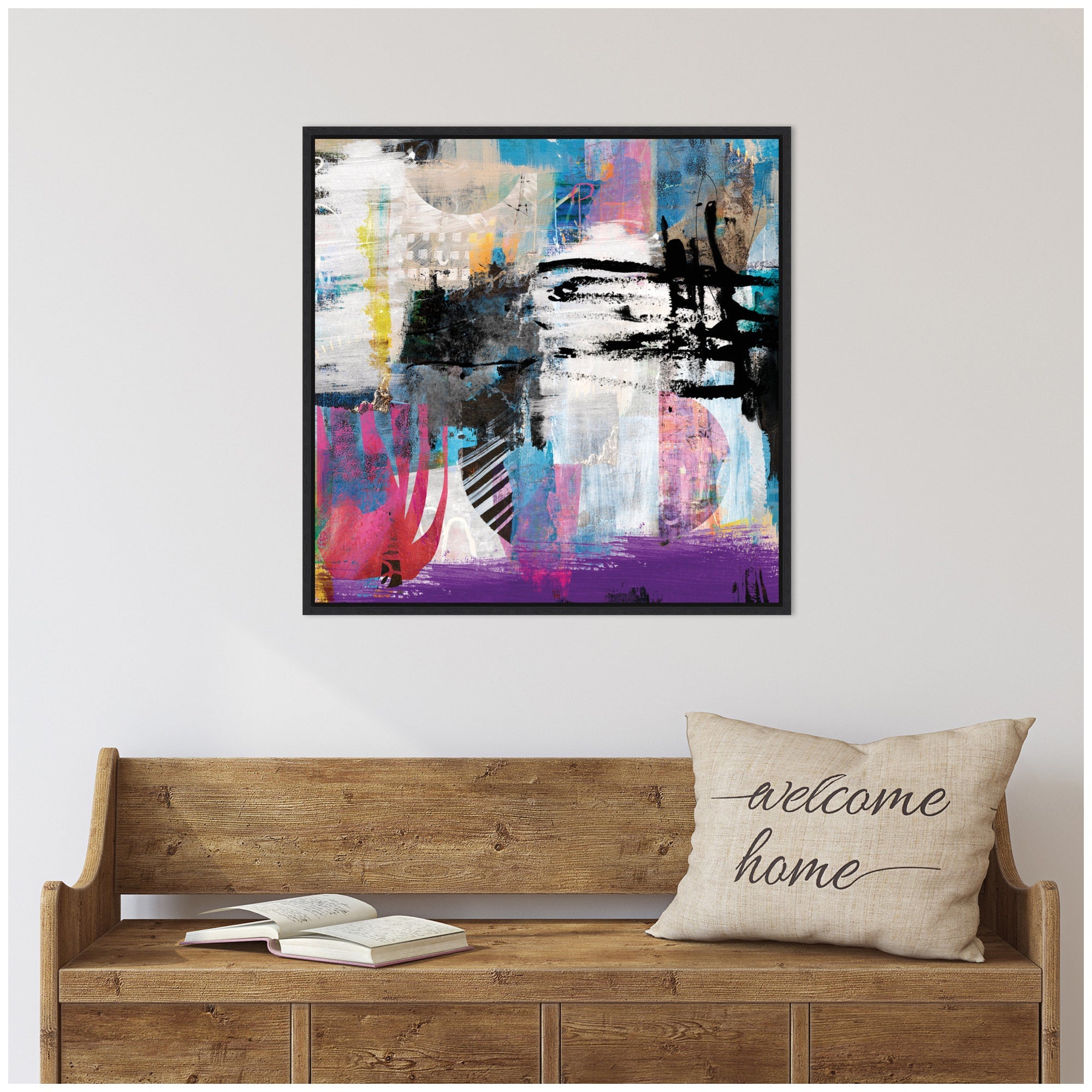 NC Endless Thoughts by Nikki Chu Framed Canvas Wall Art Print