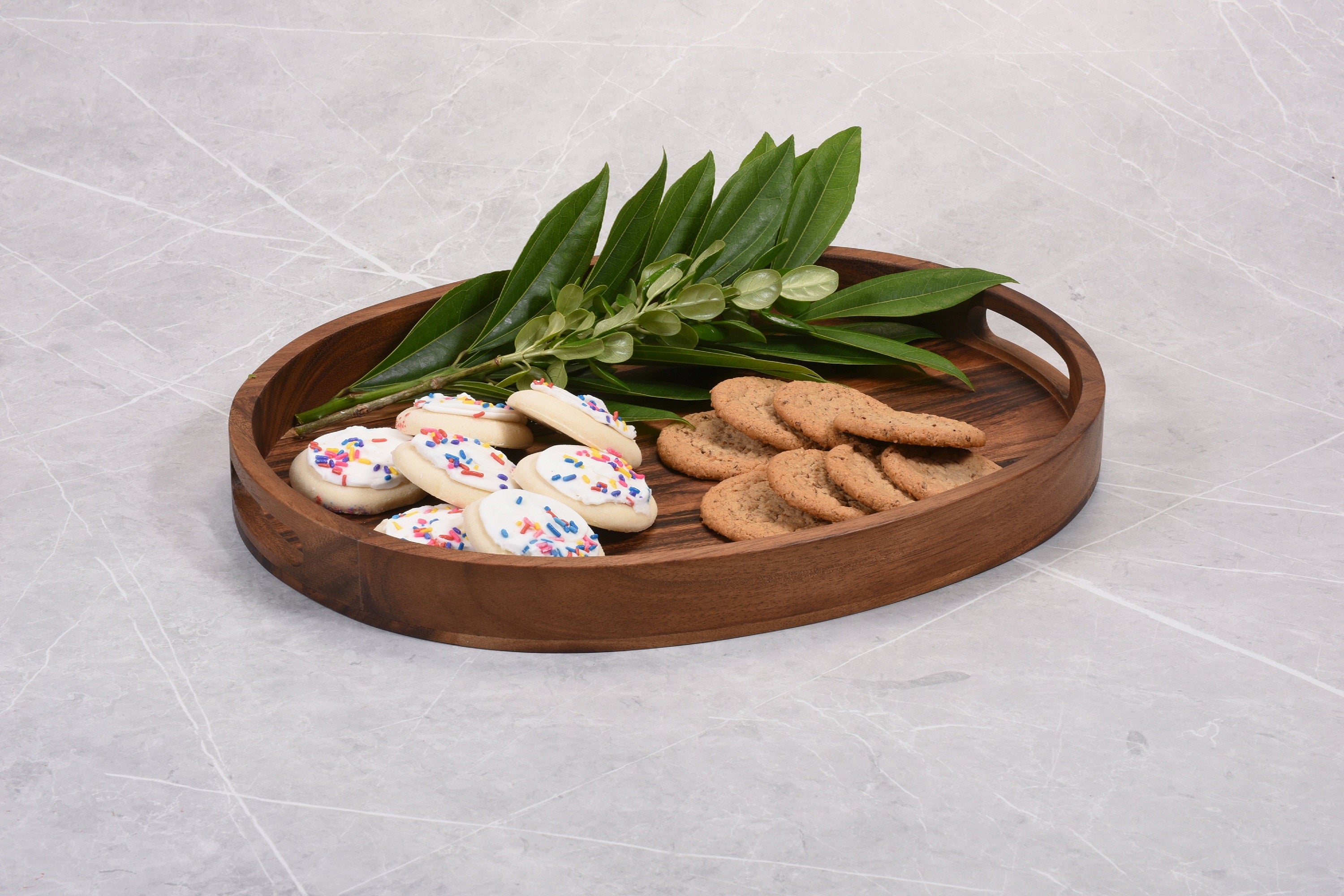 Oval Serving Tray by Kalmar Home - product image 4 for Resin Society