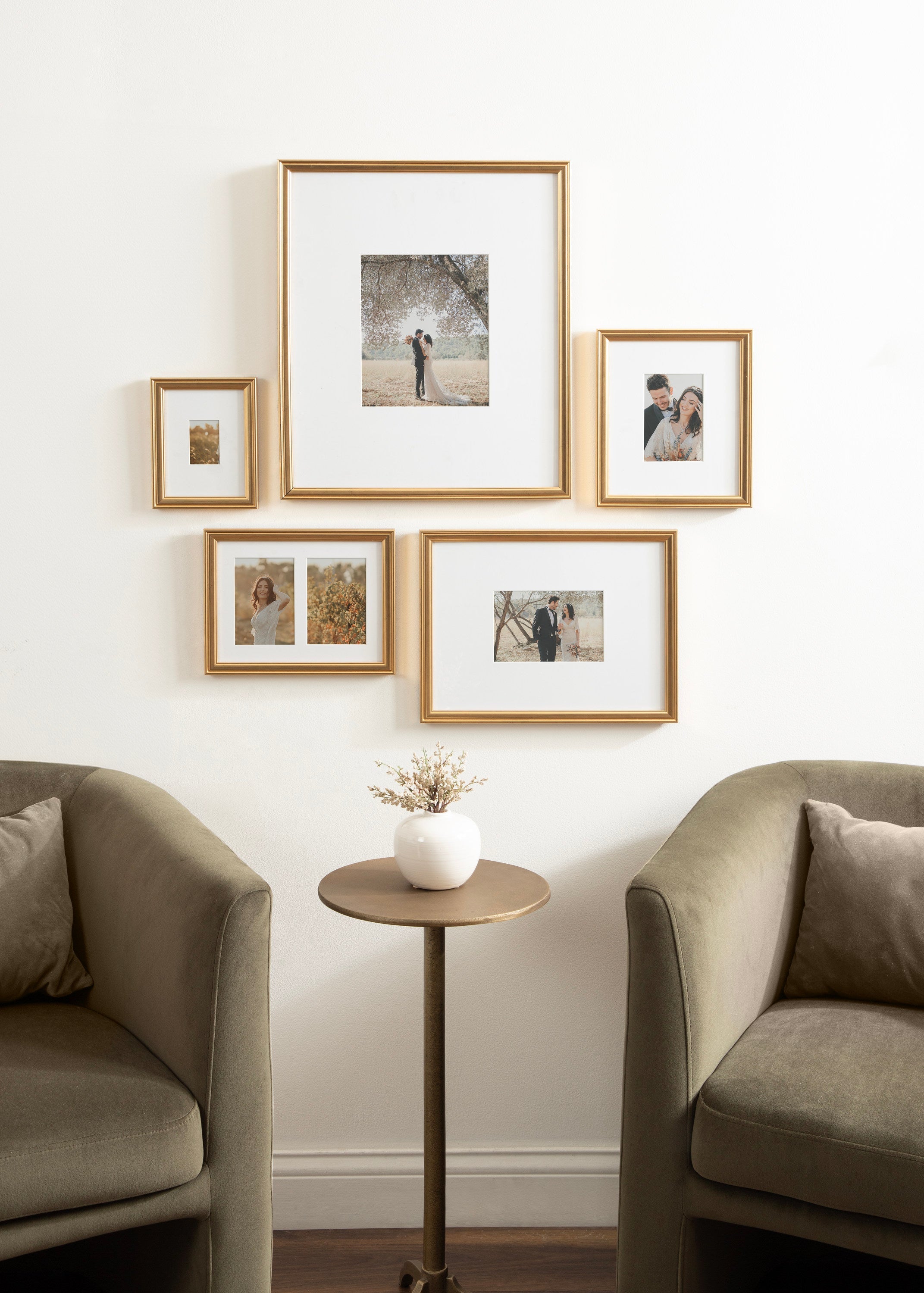Adlynn 5 Piece Wall Picture Frame Set