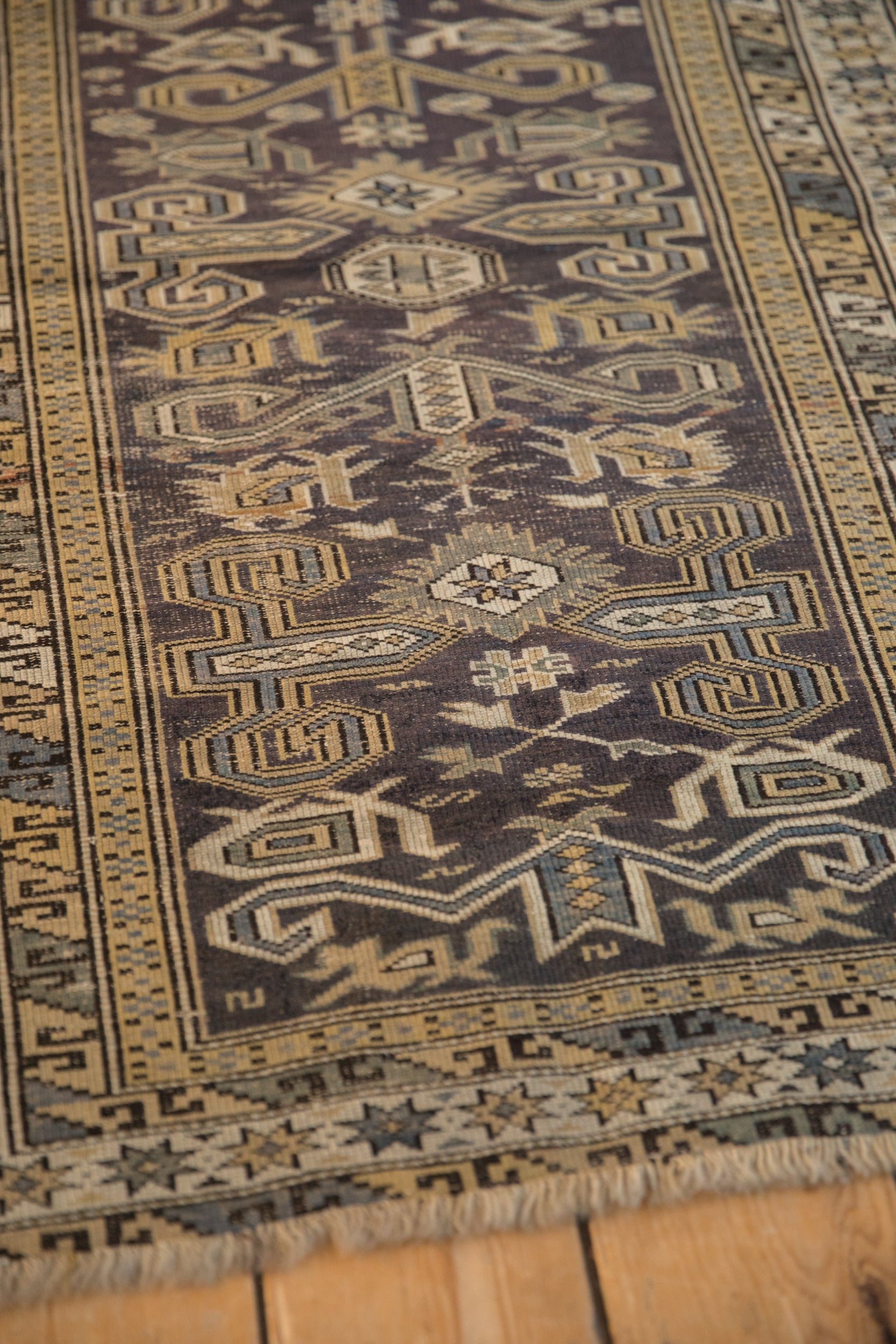 3x4 Vintage Shirvan Square Rug by Old New House® - product image 5 for Resin Society