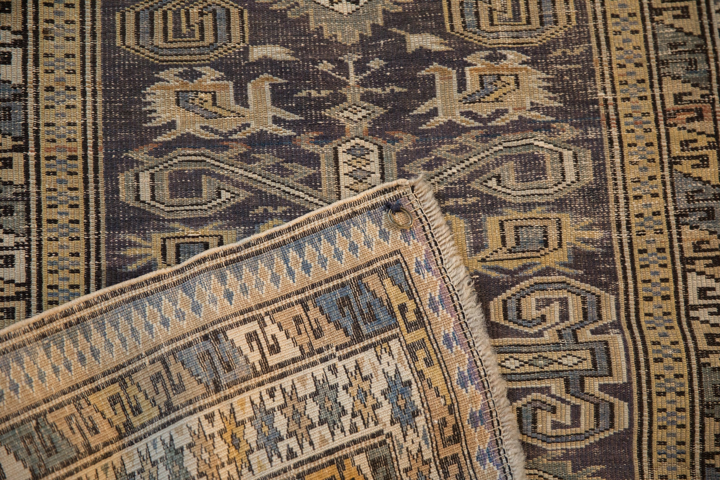 3x4 Vintage Shirvan Square Rug by Old New House® - product image 9 for Resin Society