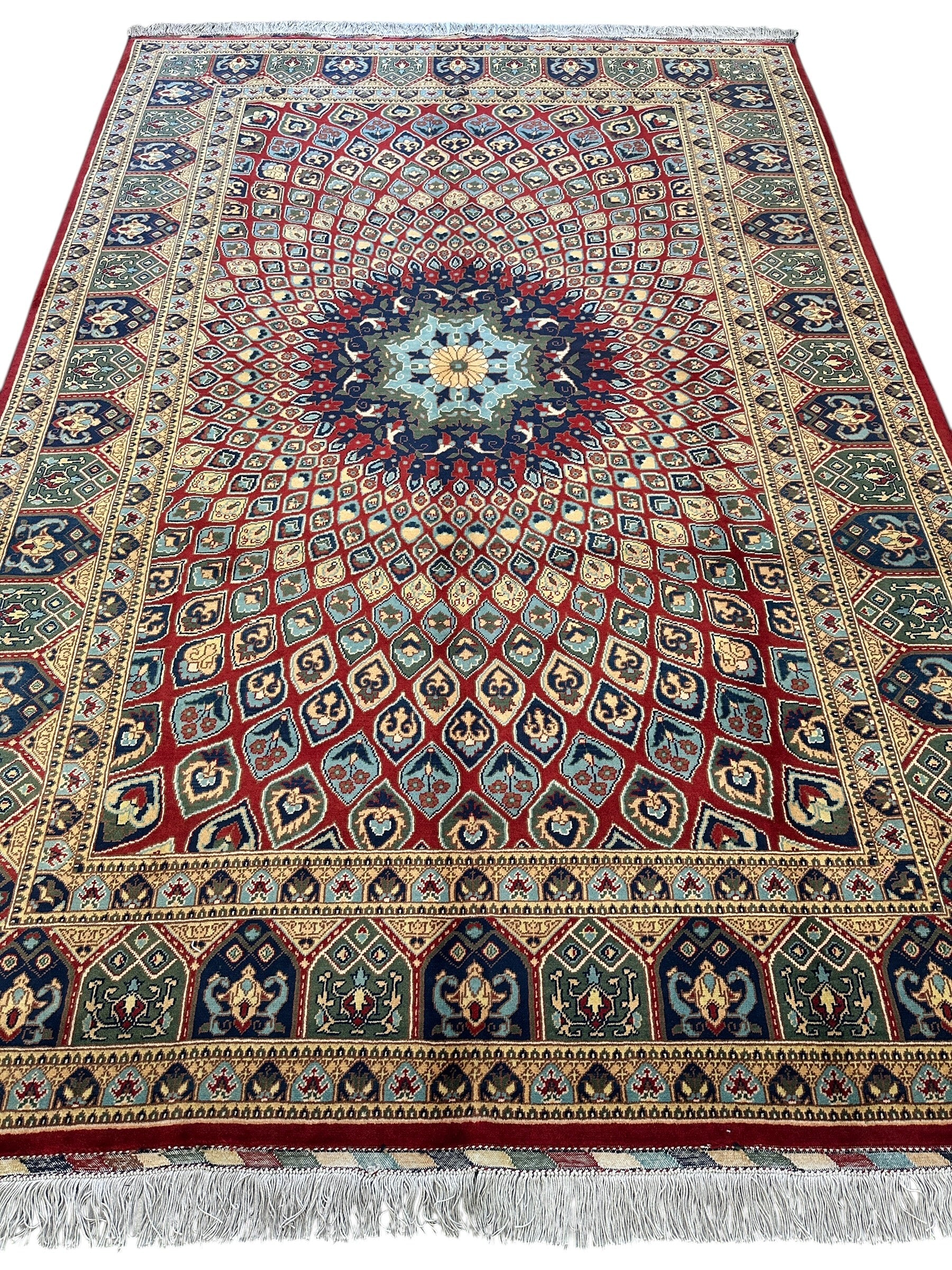 Afghani Parak Hand-Knotted Wool Rug by Rugistan - product image 2 for Resin Society