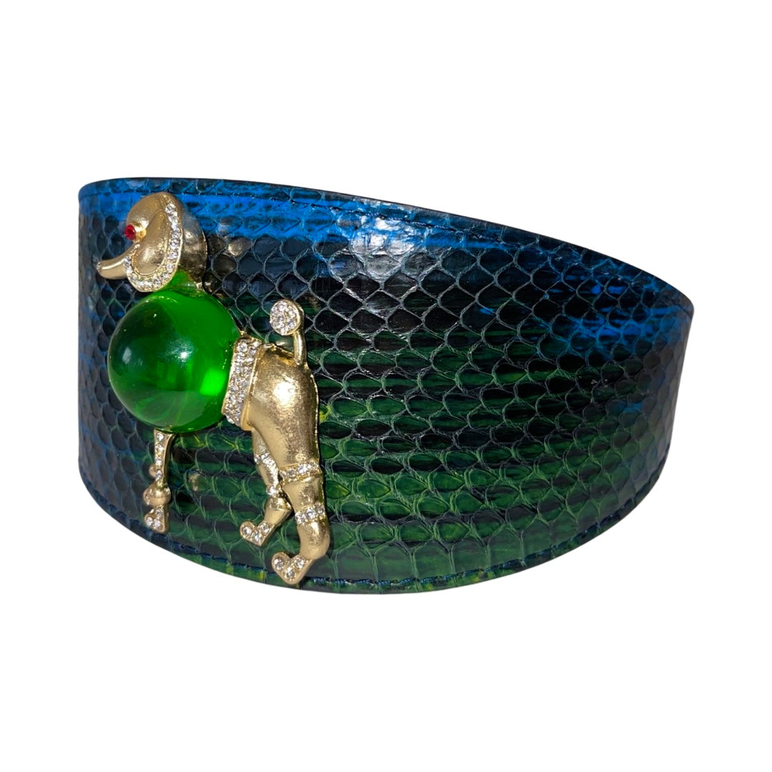 The Prince Of Malibu Poodle Collar by Allysa Payne Beverly Hills