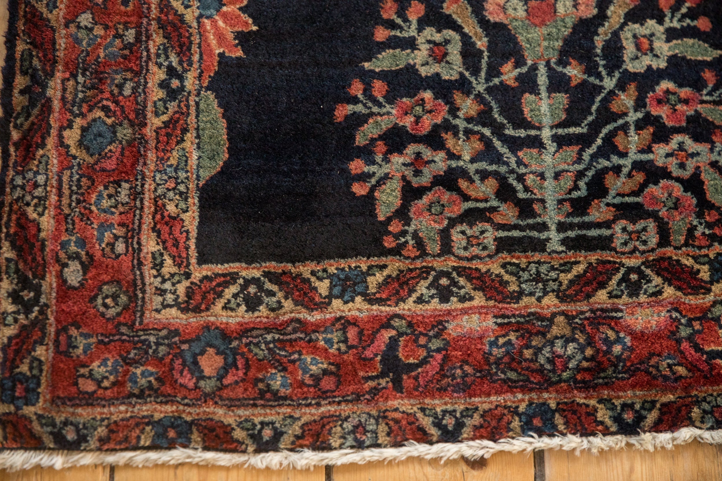2.5x5 Vintage Fine Sarouk Rug Runner by Old New House® - product image 9 for Resin Society