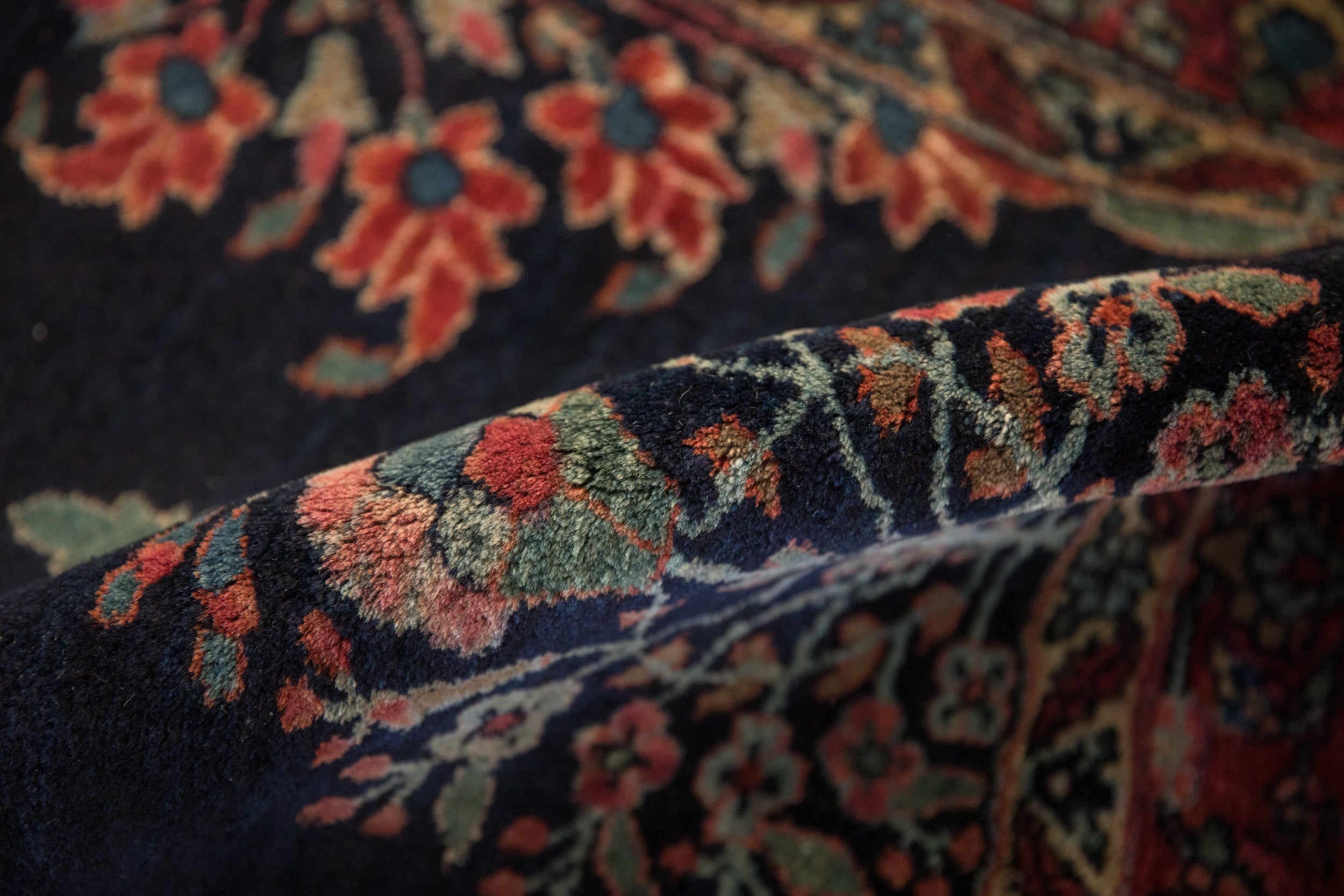 2.5x5 Vintage Fine Sarouk Rug Runner by Old New House® - product image 10 for Resin Society