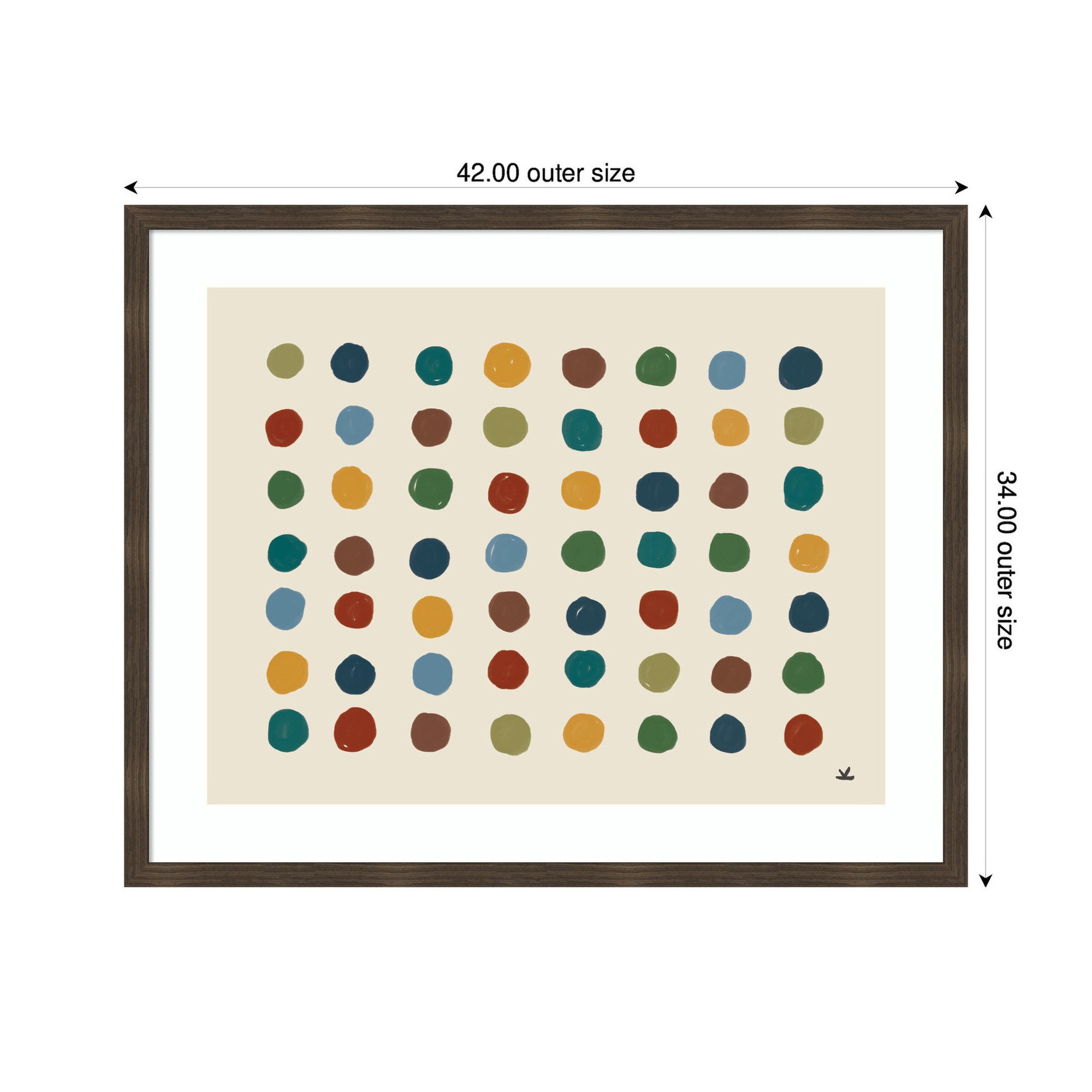 Meditation No. 3 by Kelly Knaga Framed Wall Art Print