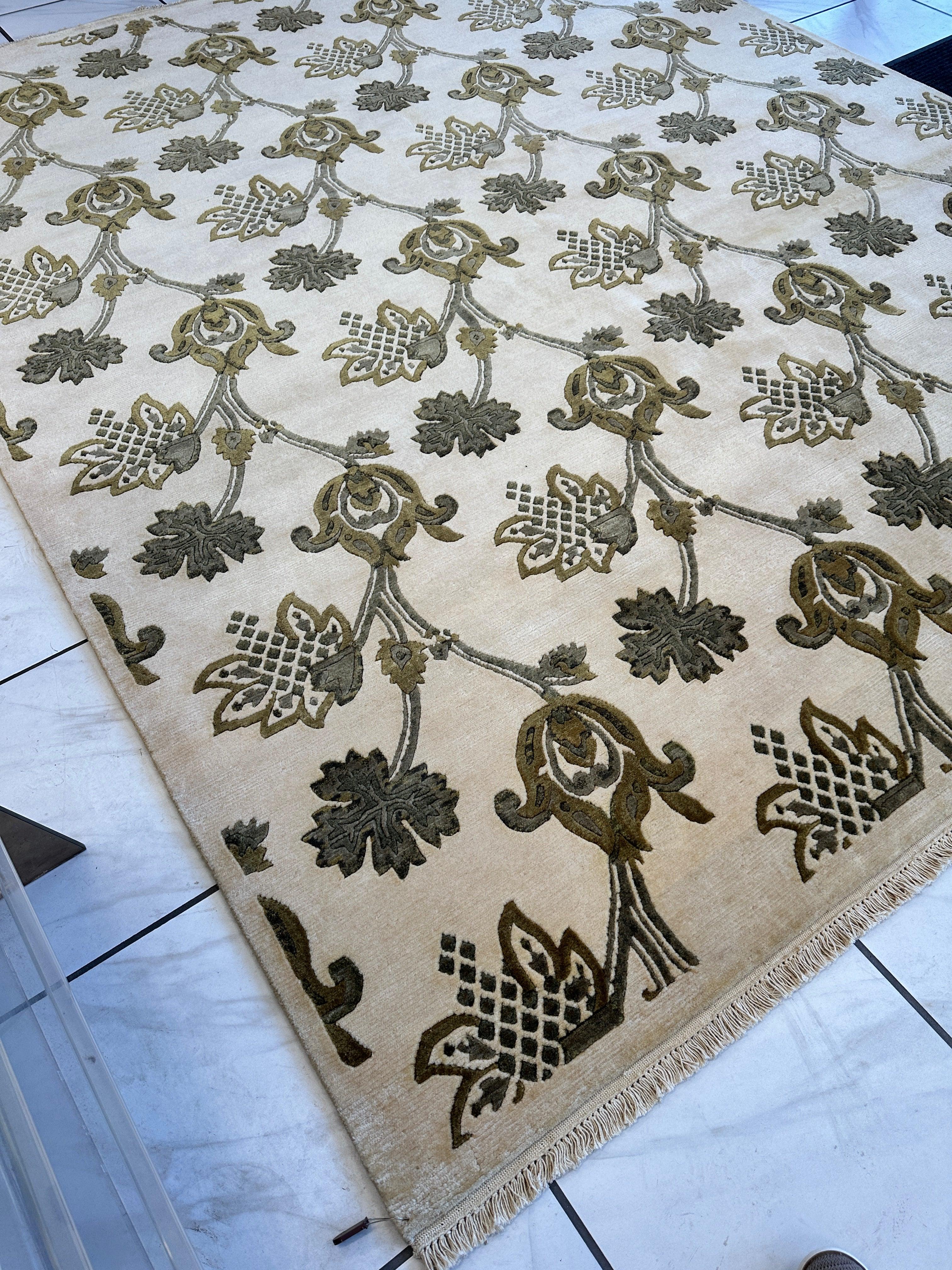Hand-Knotted Indian Rug by Rugistan - product image 5 for Resin Society