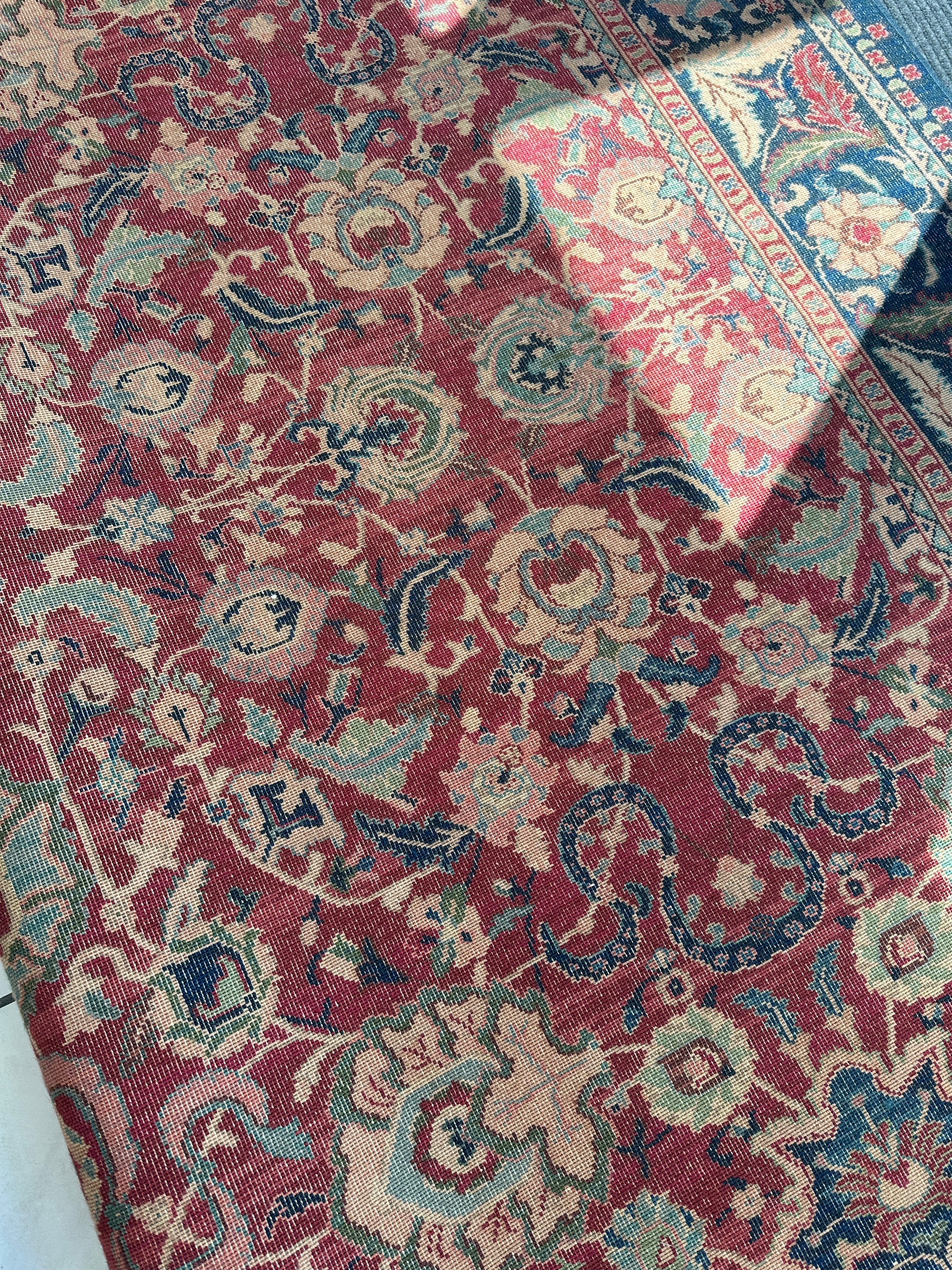 Karastan Samovar Teawash Wool Rug – 8’8” x 12’ – Vintage Elegance by Rugistan - product image 9 for Resin Society