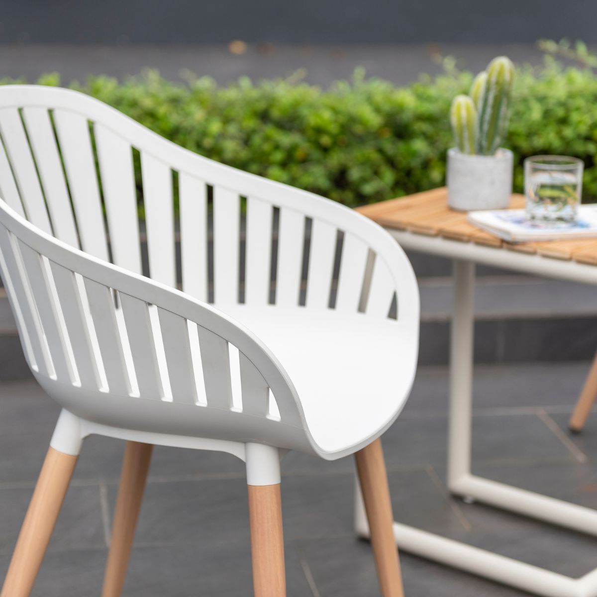 Portals Light C-shape Chair Set by LifestyleGarden US - product image 3 for Resin Society