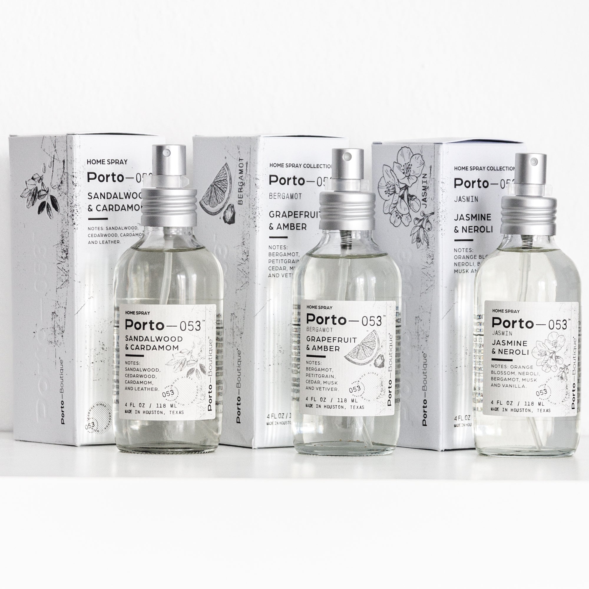 Porto-053 Room Spray — Premium Home Fragrance, Linen & Fabric Freshener by Porto Boutique - main product image for Resin Society