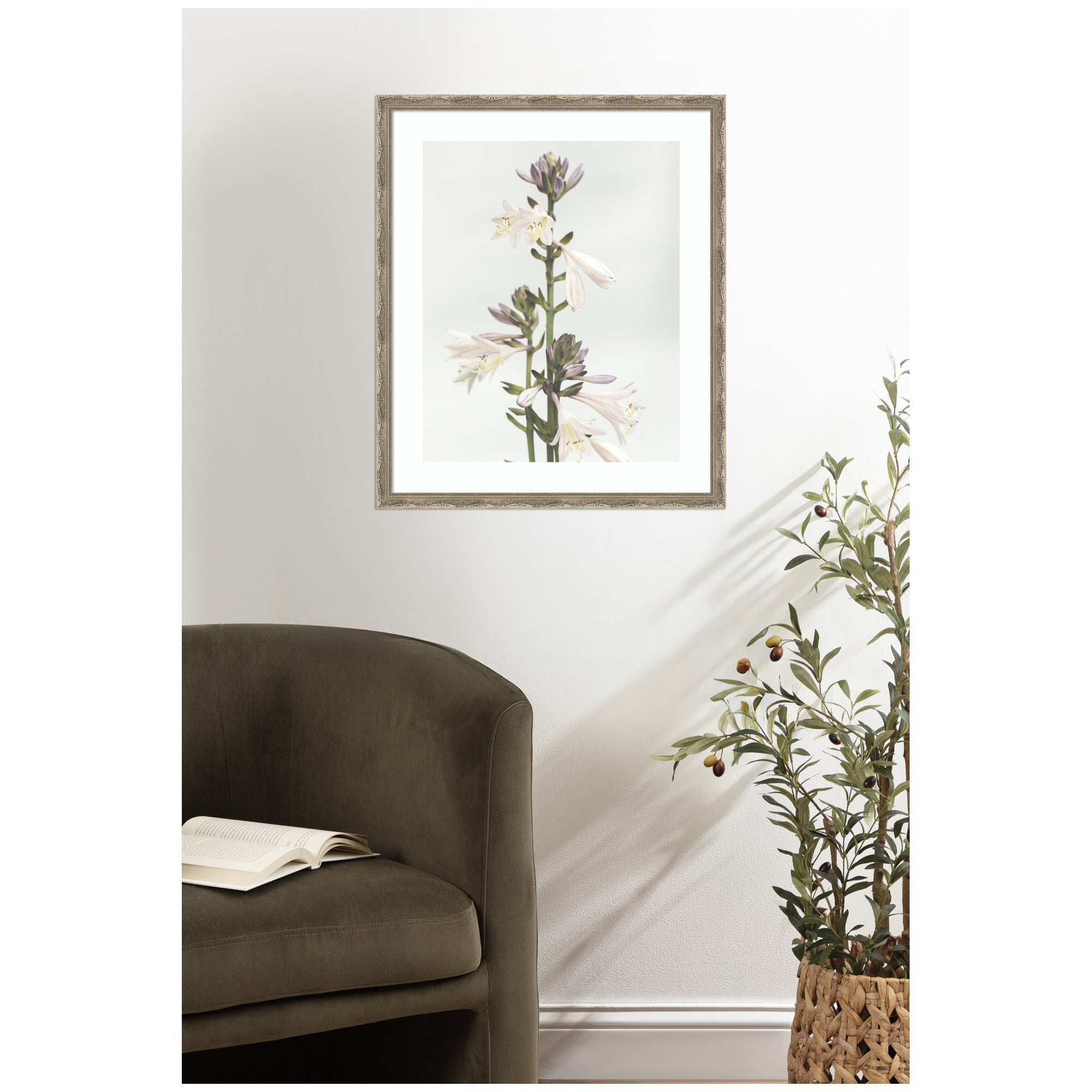 Framed Art Hosta by Alicia Abla