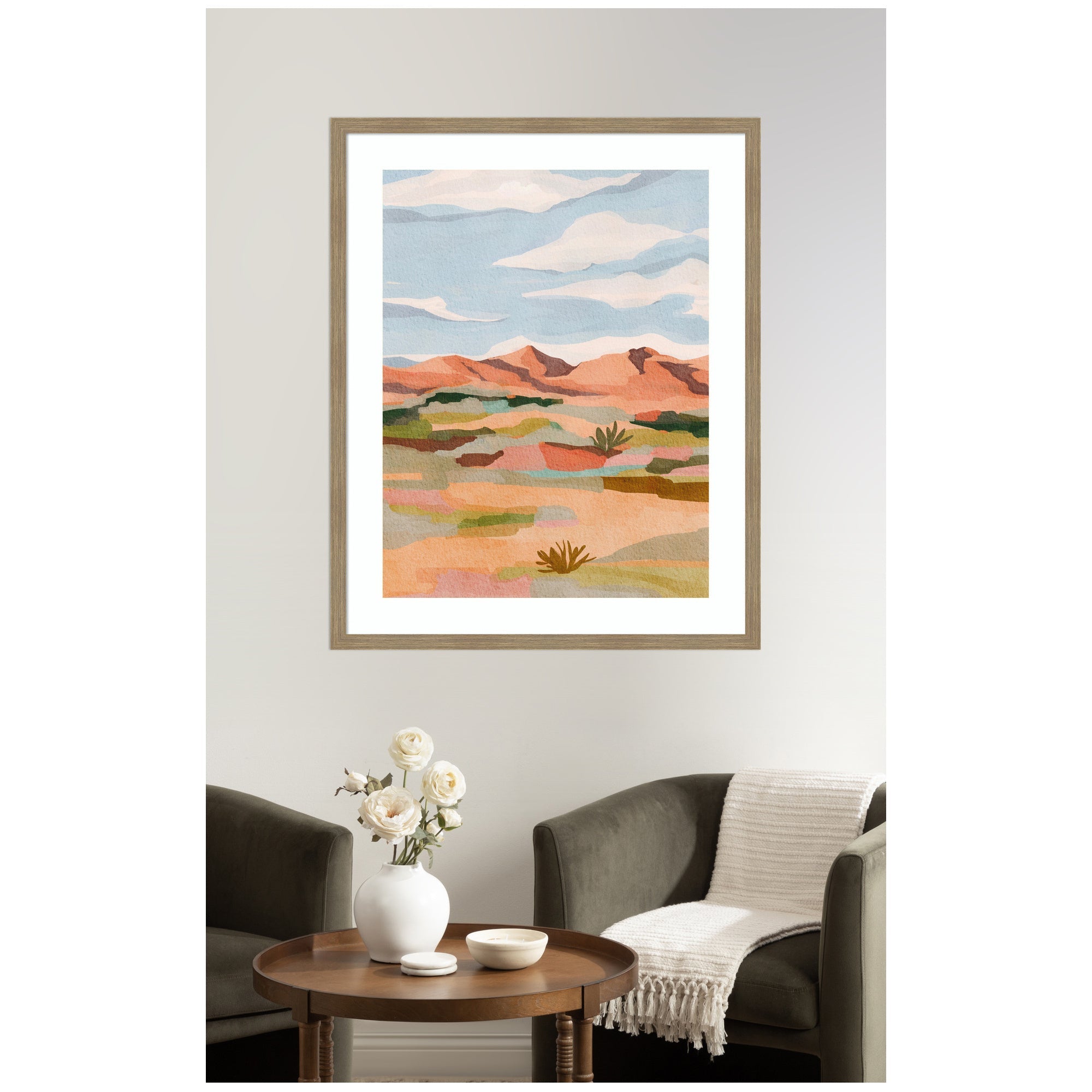 Framed Art Southwestern Dreams l by Nikita Jariwala