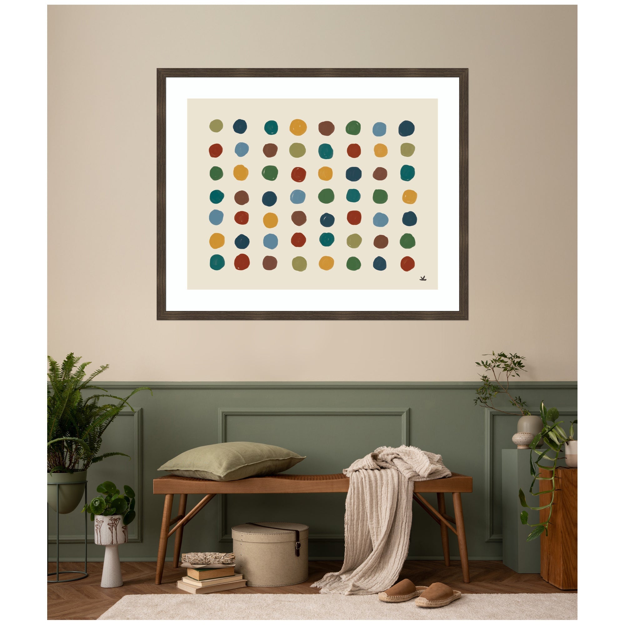 Meditation No. 3 by Kelly Knaga Framed Wall Art Print