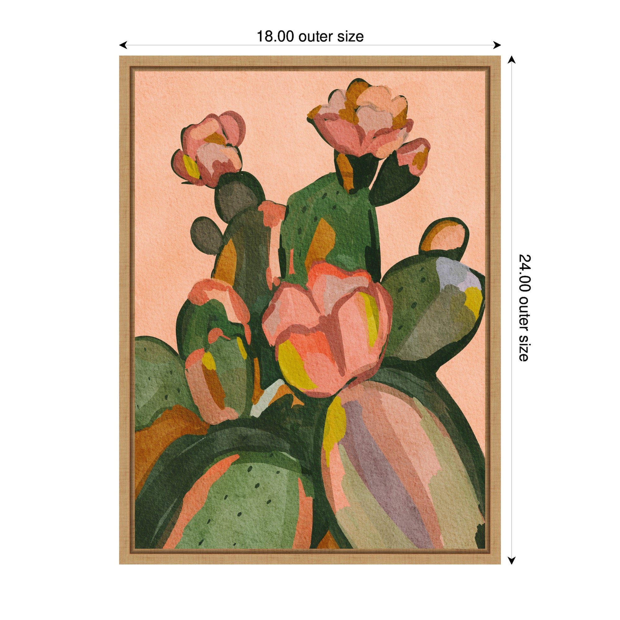 Sylvie Southwestern Dreams ll Framed Canvas by Nikita Jariwala