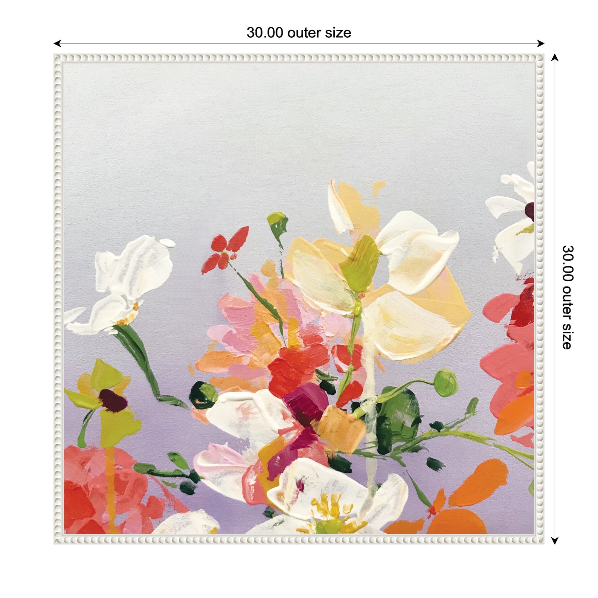 Sylvie Facing Each One Framed Canvas by Emma Daisy