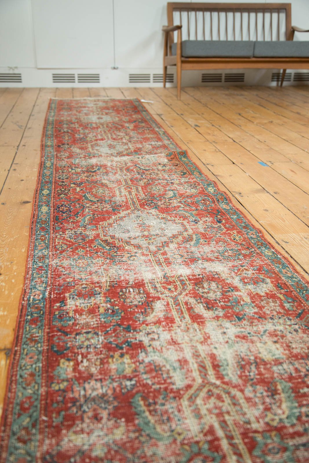 2x13.5 Antique Heriz Rug Runner by Old New House® - product image 7 for Resin Society