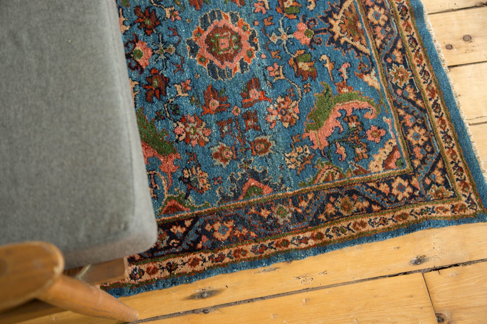 3x3.5 Vintage Fine Engelas Square Rug by Old New House® - product image 6 for Resin Society