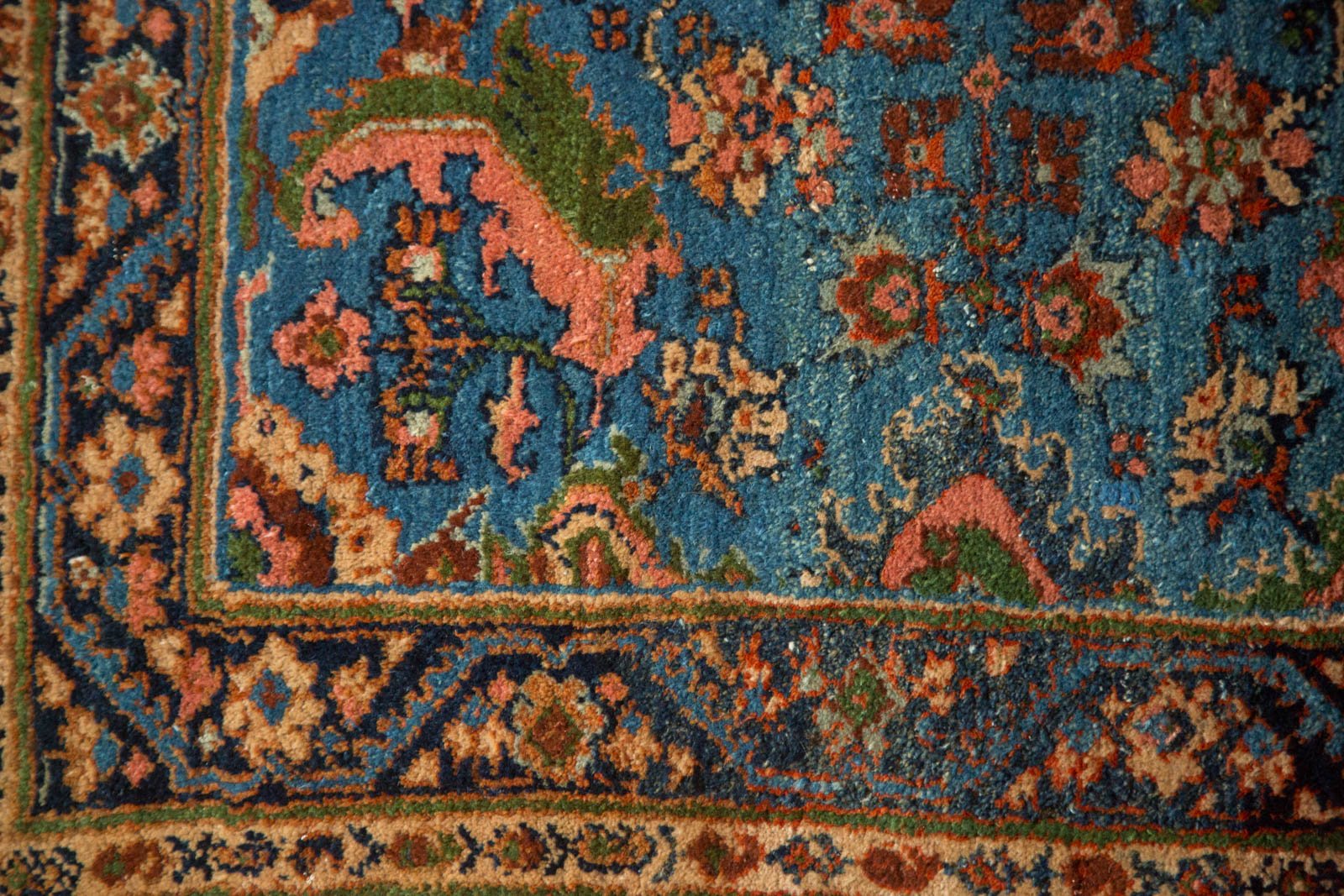 3x3.5 Vintage Fine Engelas Square Rug by Old New House® - product image 10 for Resin Society