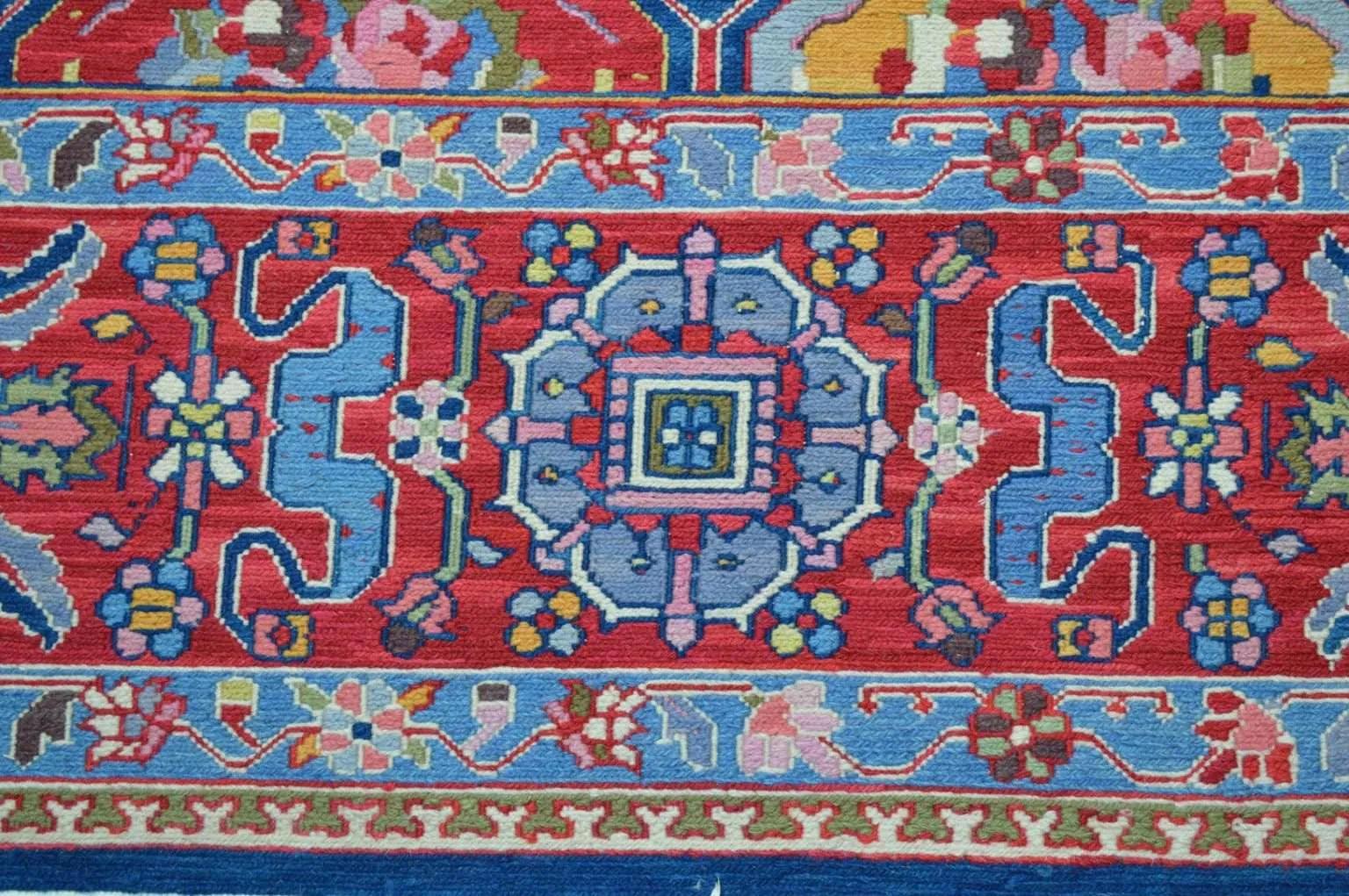 Handwoven Nourison Soumak SK43 Multicolor Area Rug – 8'5" x 11'7" – by Rugistan - product image 11 for Resin Society