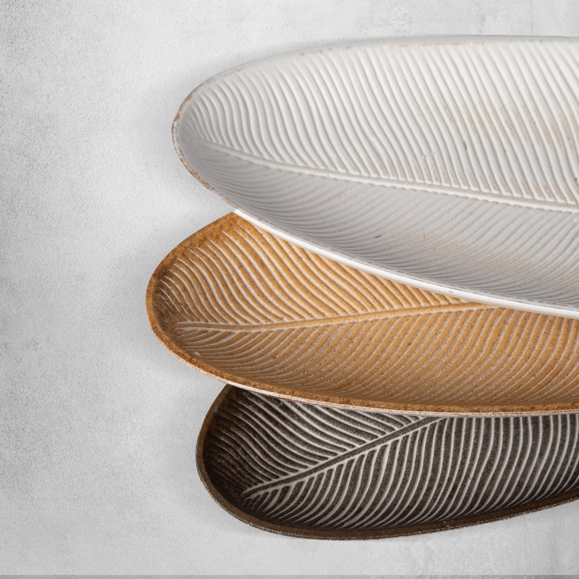 Leaf Design Wood Tray — Elegant Decorative MDF Tray for Home & Events by Porto Boutique - main product image for Resin Society