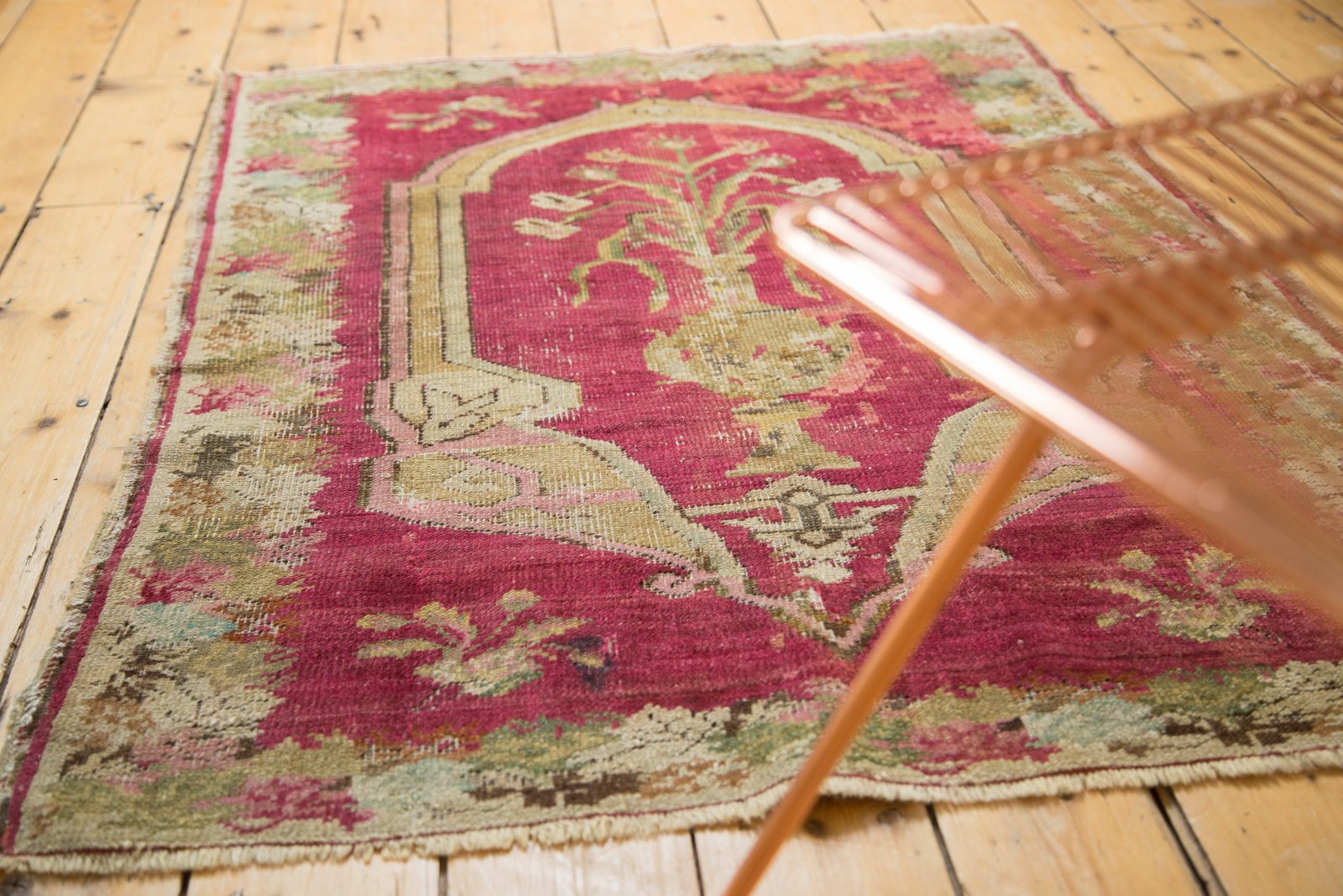 3.5x4.5 Antique Karabagh Square Rug by Old New House® - product image 6 for Resin Society