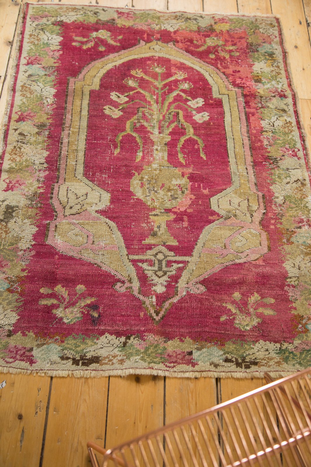 3.5x4.5 Antique Karabagh Square Rug by Old New House® - product image 7 for Resin Society