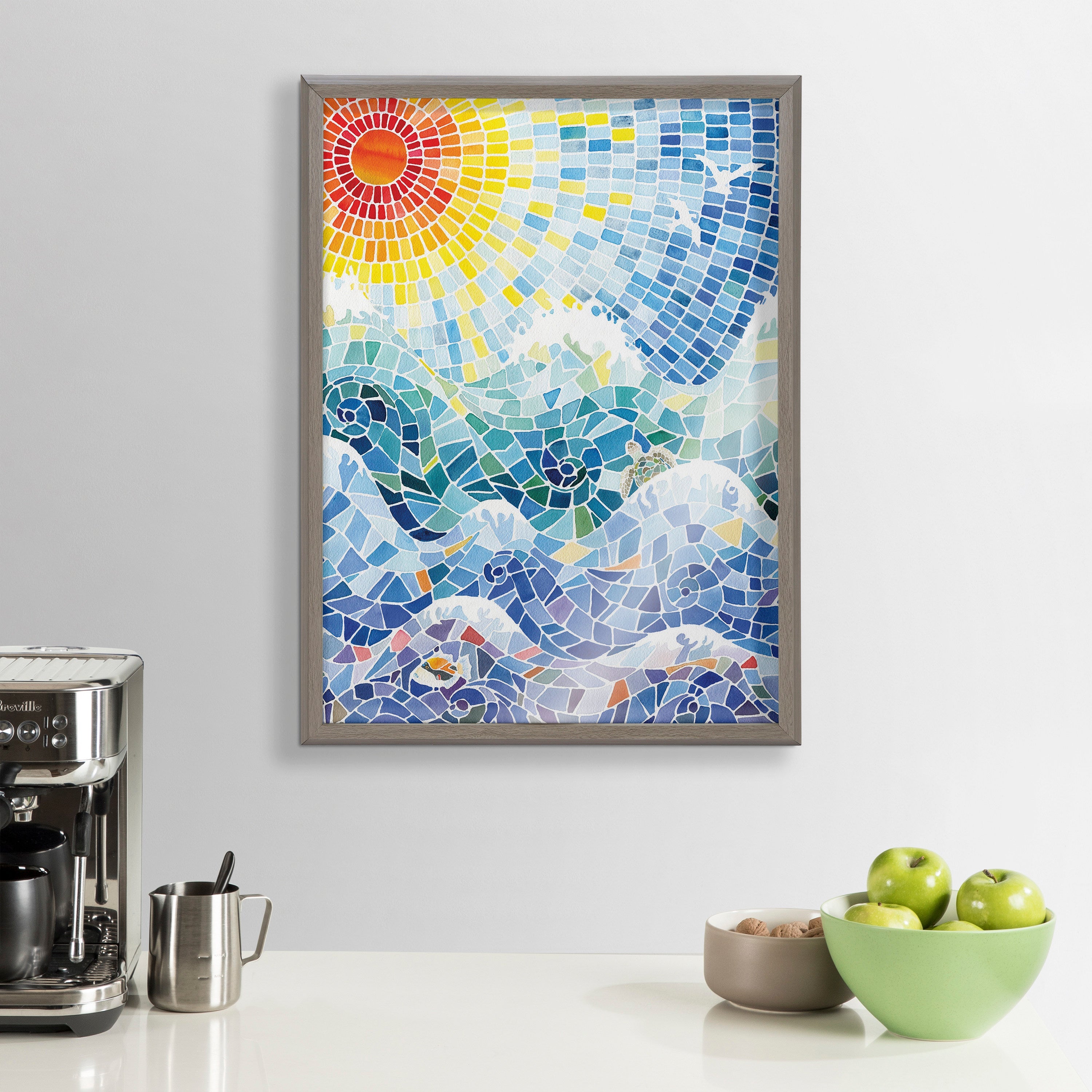 Blake It’s a Beautiful Life Framed Printed Glass