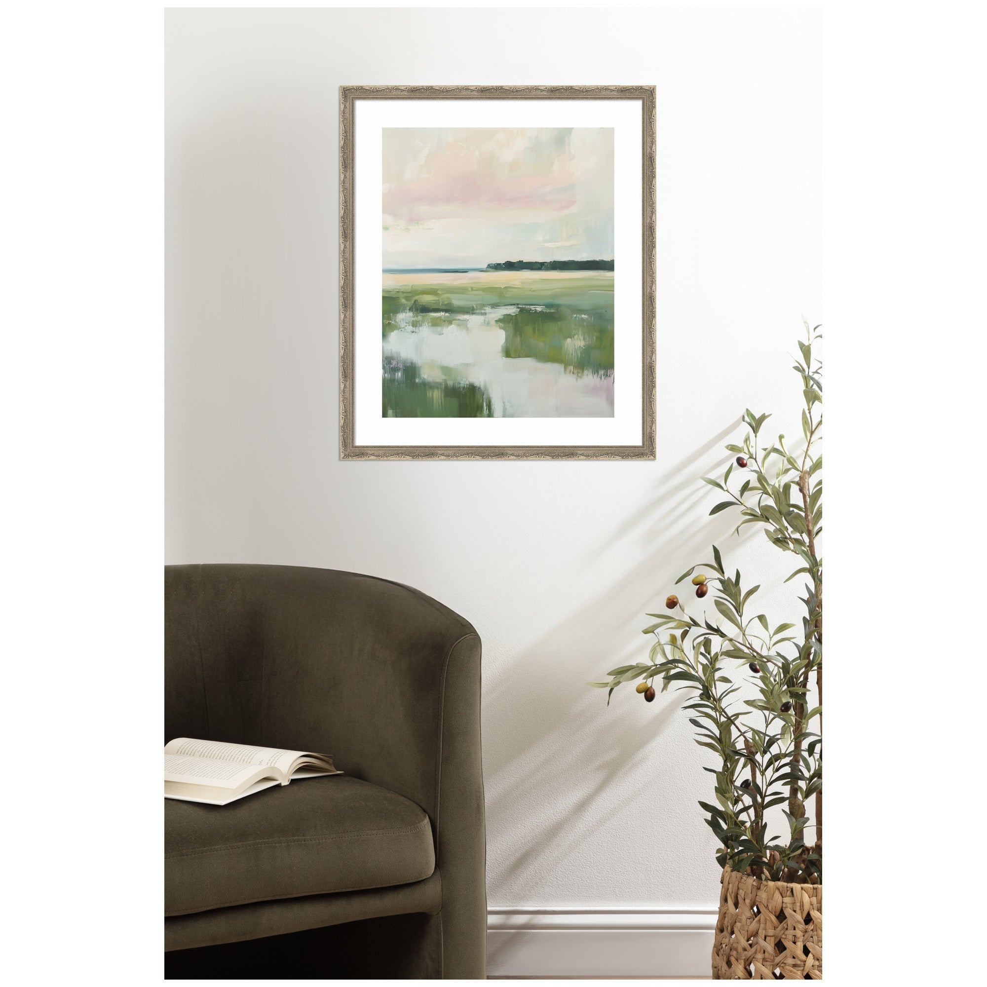 Framed Art Pastel Horizon I by Amy Lighthall