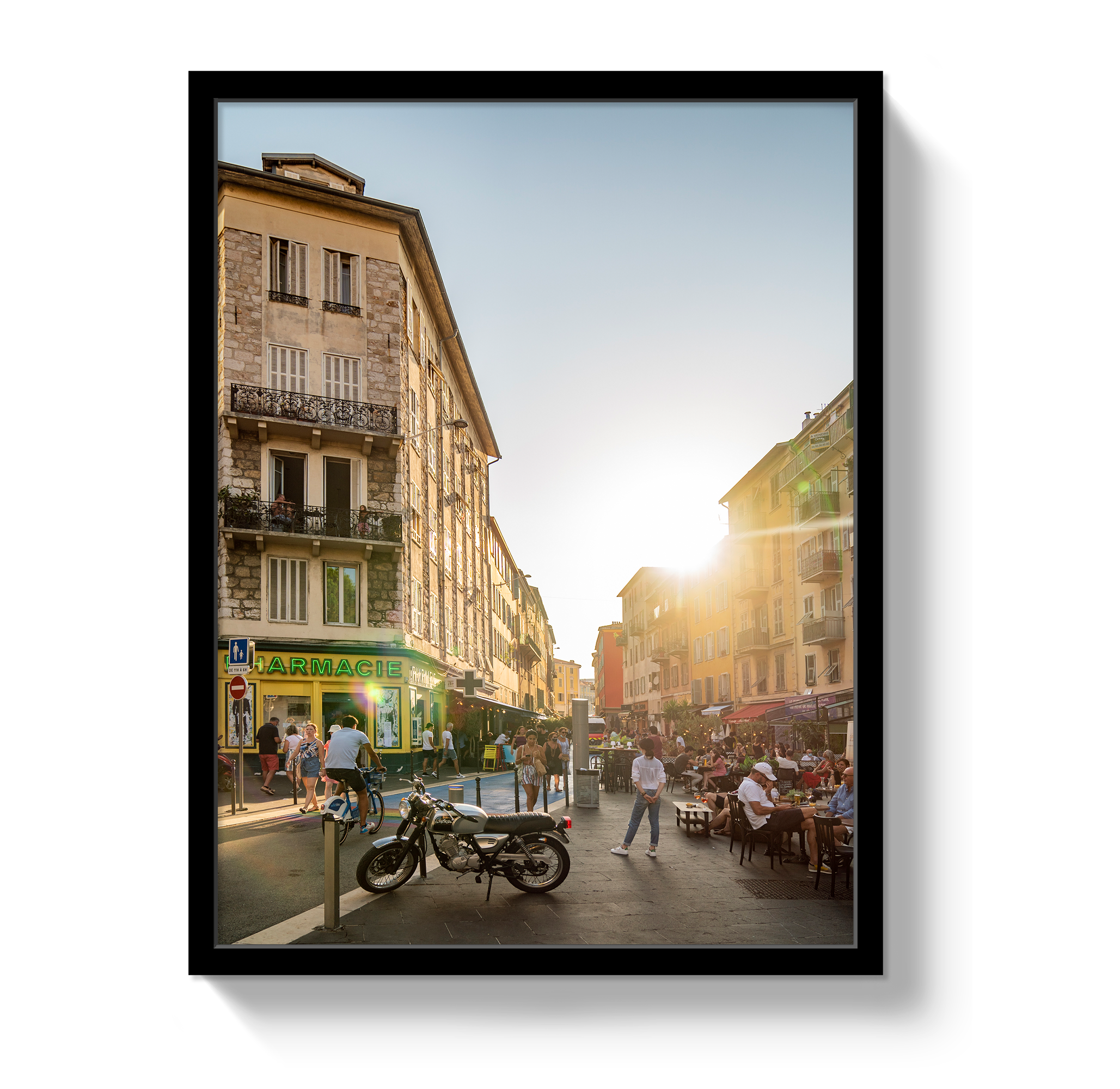 Sunset in Nice by Johnny Vacay - product image 4 for Resin Society