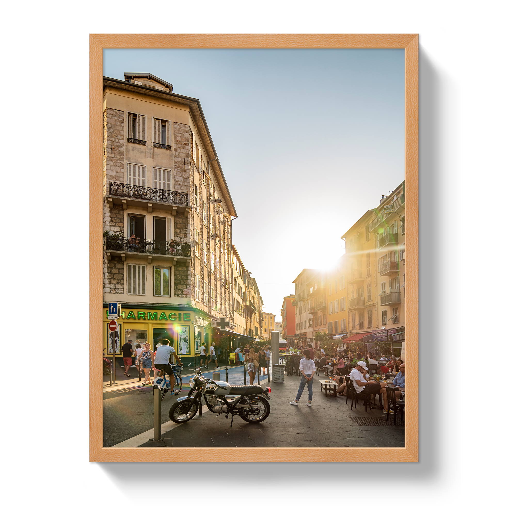 Sunset in Nice by Johnny Vacay - product image 6 for Resin Society