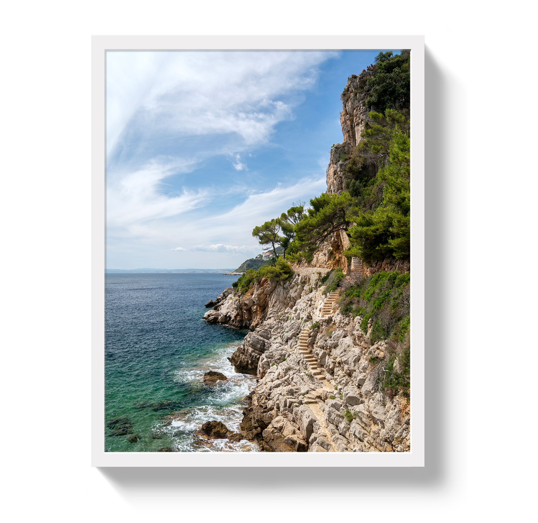 Mediterranean Staircase by Johnny Vacay - product image 5 for Resin Society