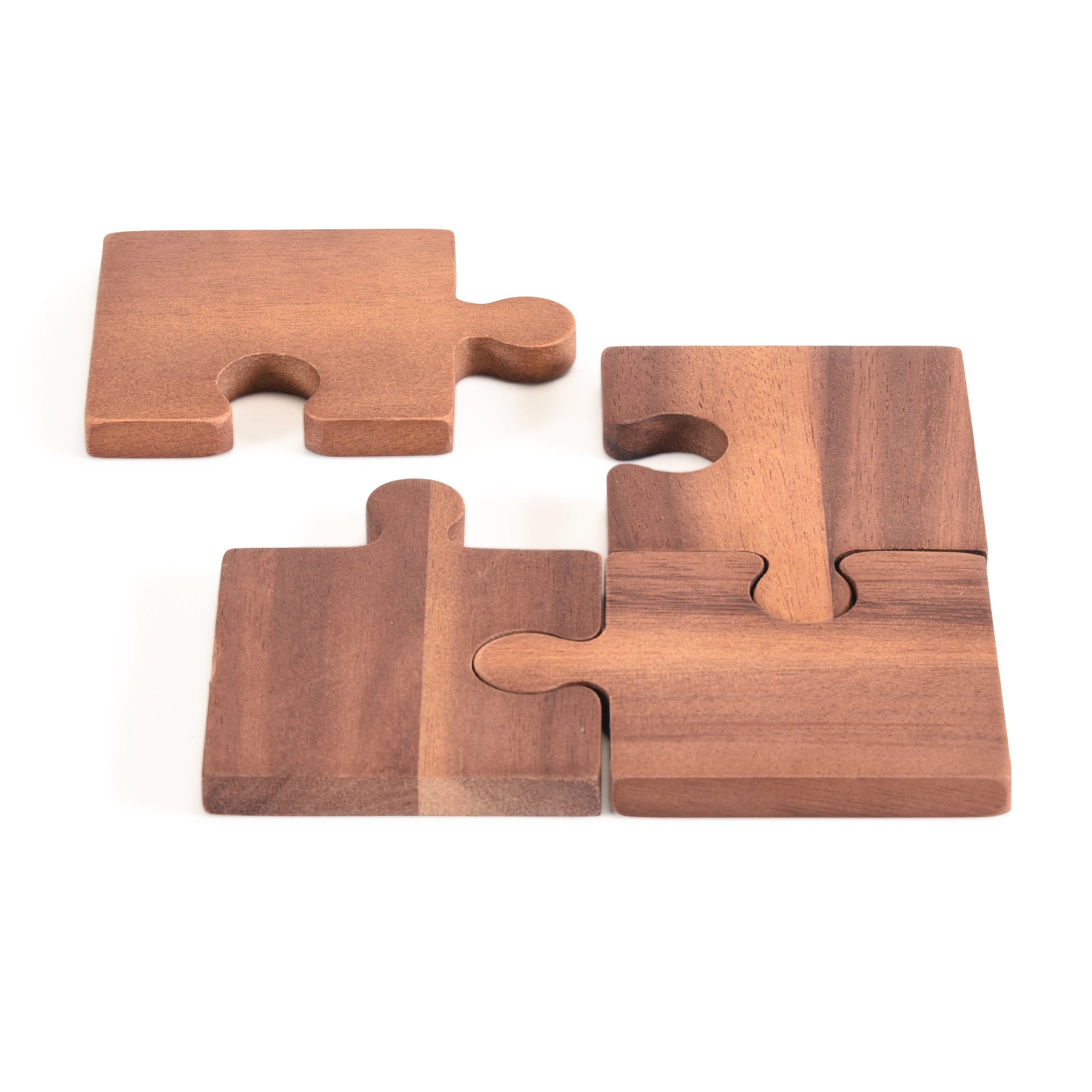 Puzzle Piece Coasters -s/4 by Kalmar Home - product image 4 for Resin Society