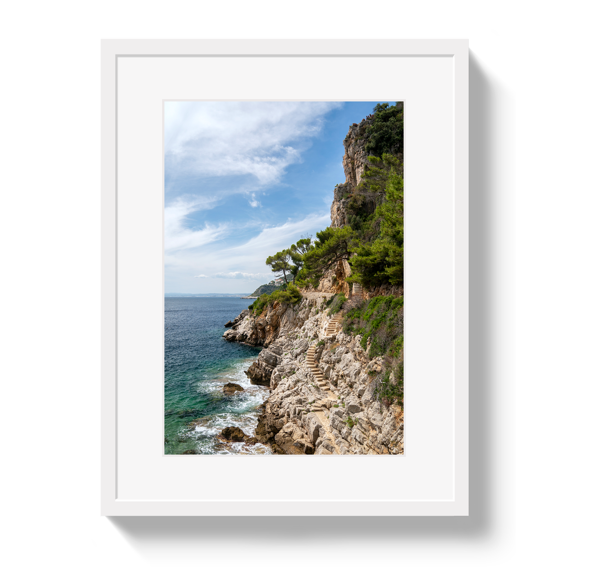 Mediterranean Staircase by Johnny Vacay - product image 2 for Resin Society