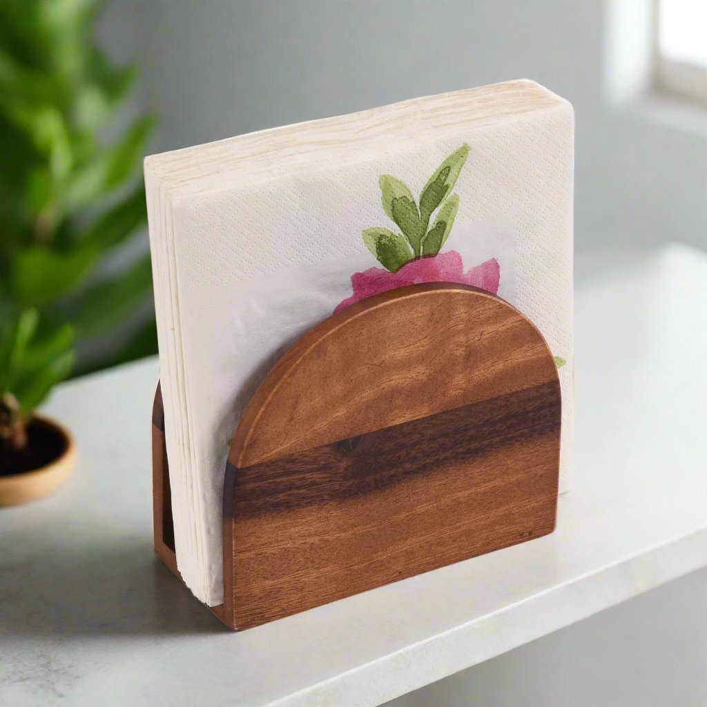 Vertical Napkin Holder by Kalmar Home - main product image for Resin Society