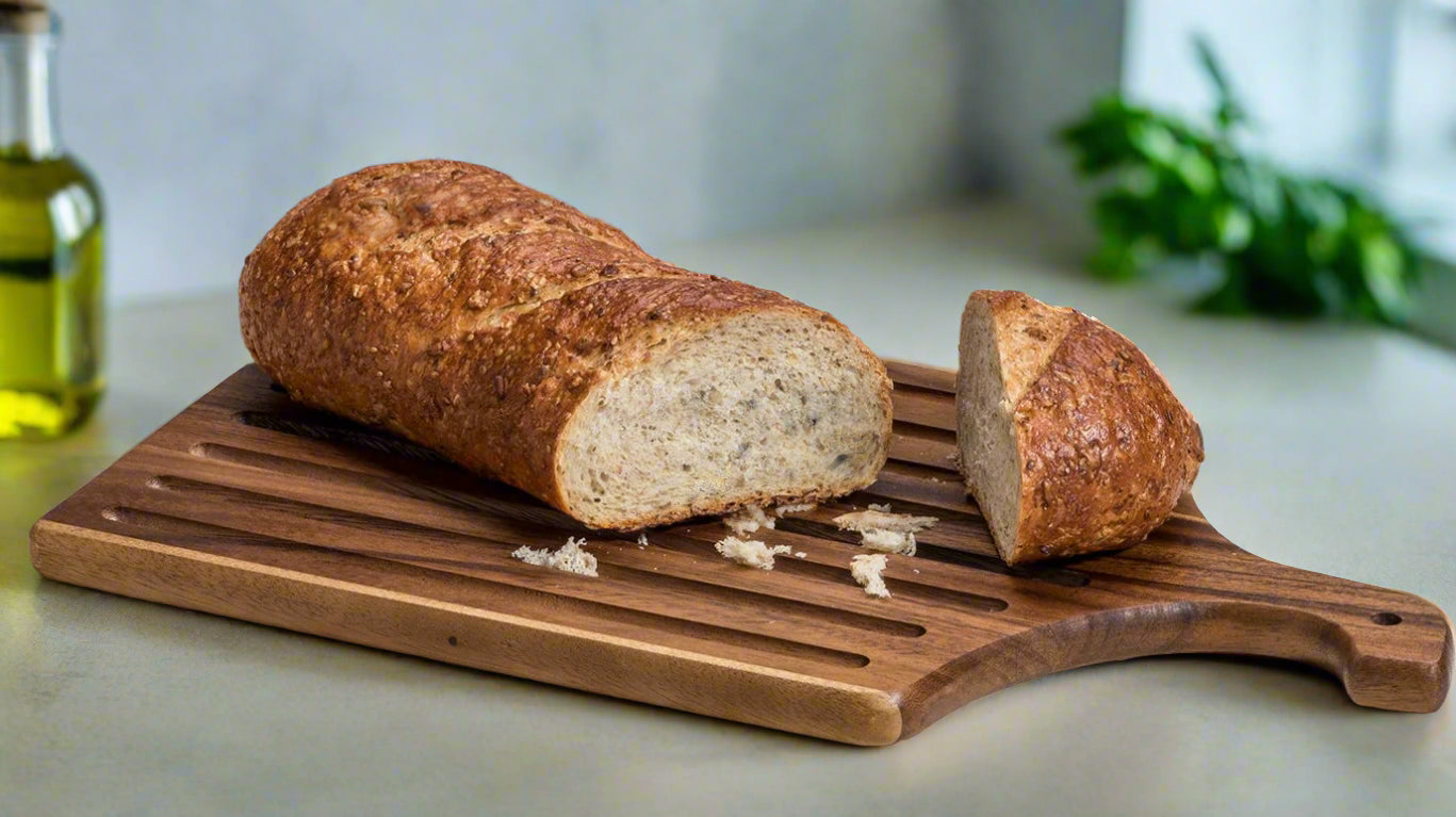 Reversible Cutting Board / Slotted Bread Board by Kalmar Home - main product image for Resin Society