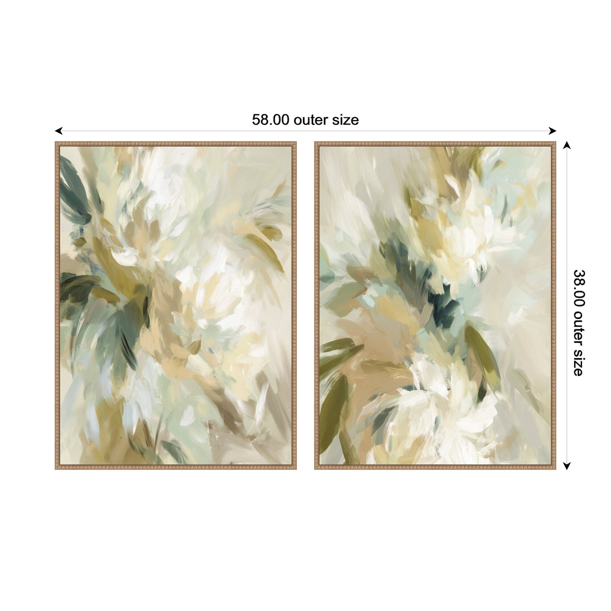 Garden No.
1 & No.
2 2 Piece Framed Canvas Wall Art Set by Amy Lighthall