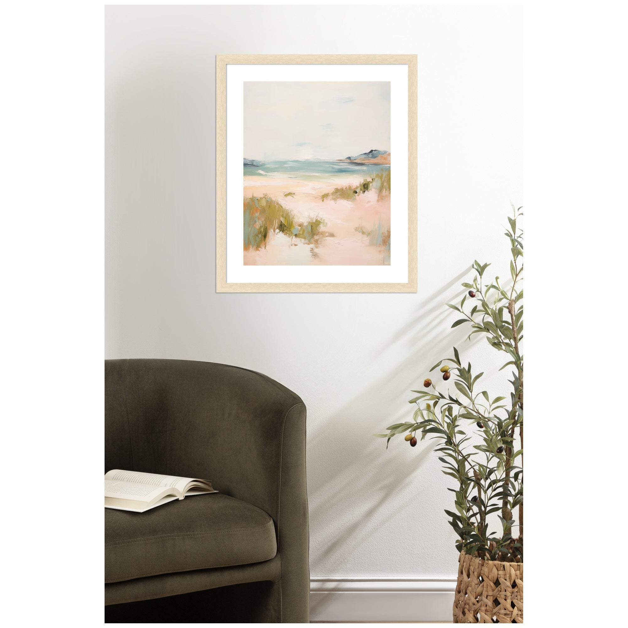 Tranquil Landscape V expansion by Amy Lighthall Framed Wall Art Print