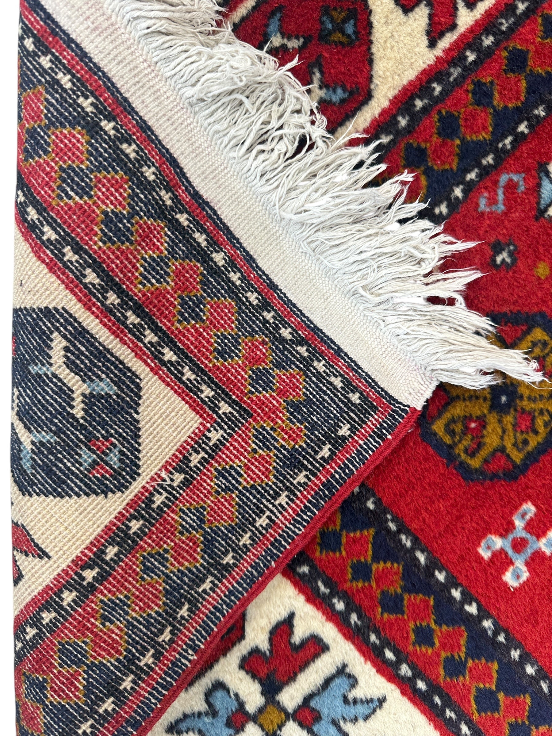 Armenian Yerevan Wool Rug – 4’6” x 6’11” – Hand-Knotted Geometric Design by Rugistan - product image 5 for Resin Society