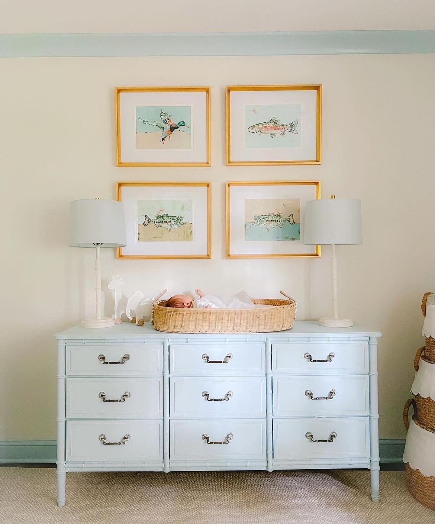 Southern Raised Mallard Fish Deer Turkey Fine Art Print by Chelsea McShane Art - product image 7 for Resin Society