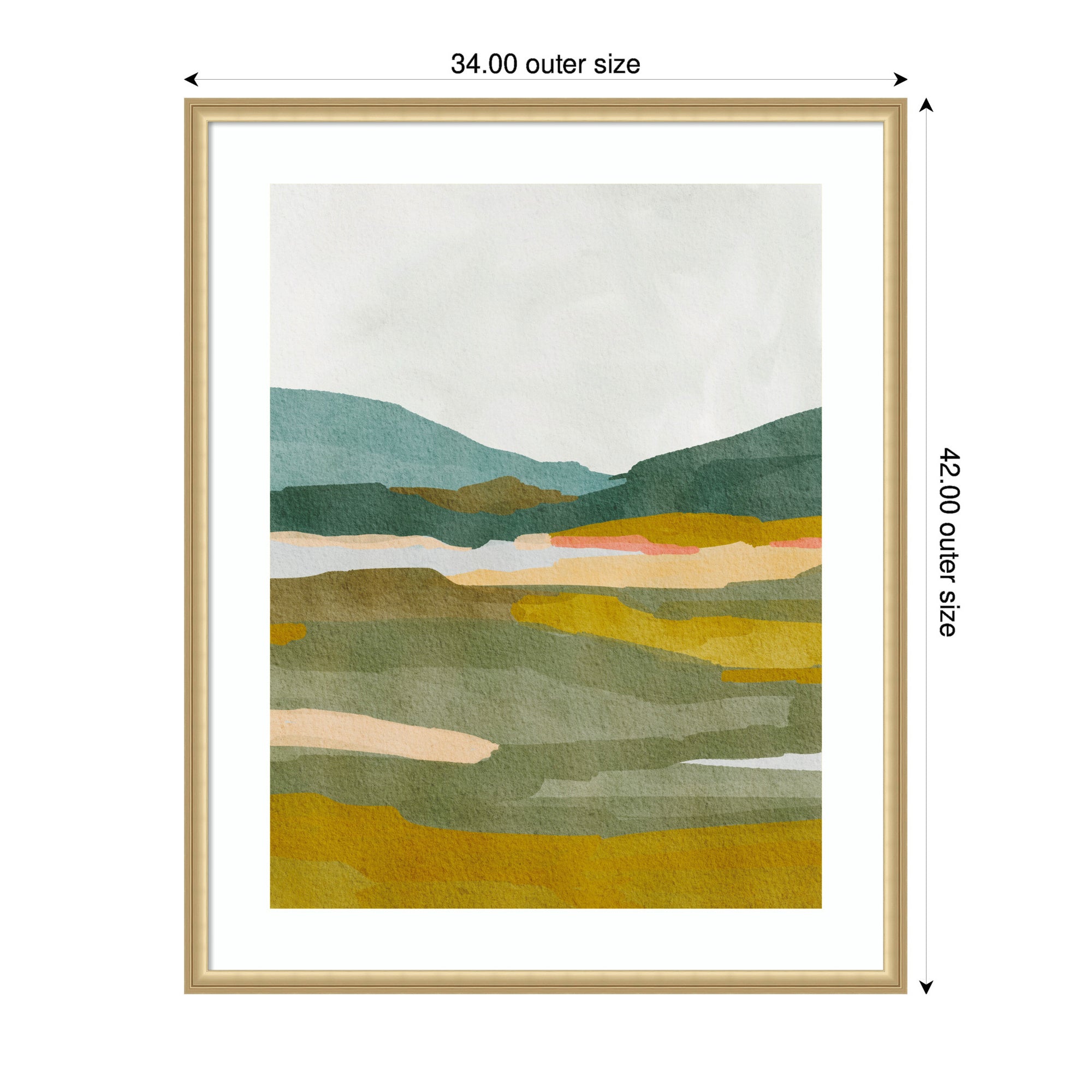 Framed Art Vibrant Abstract by Nikita Jariwala