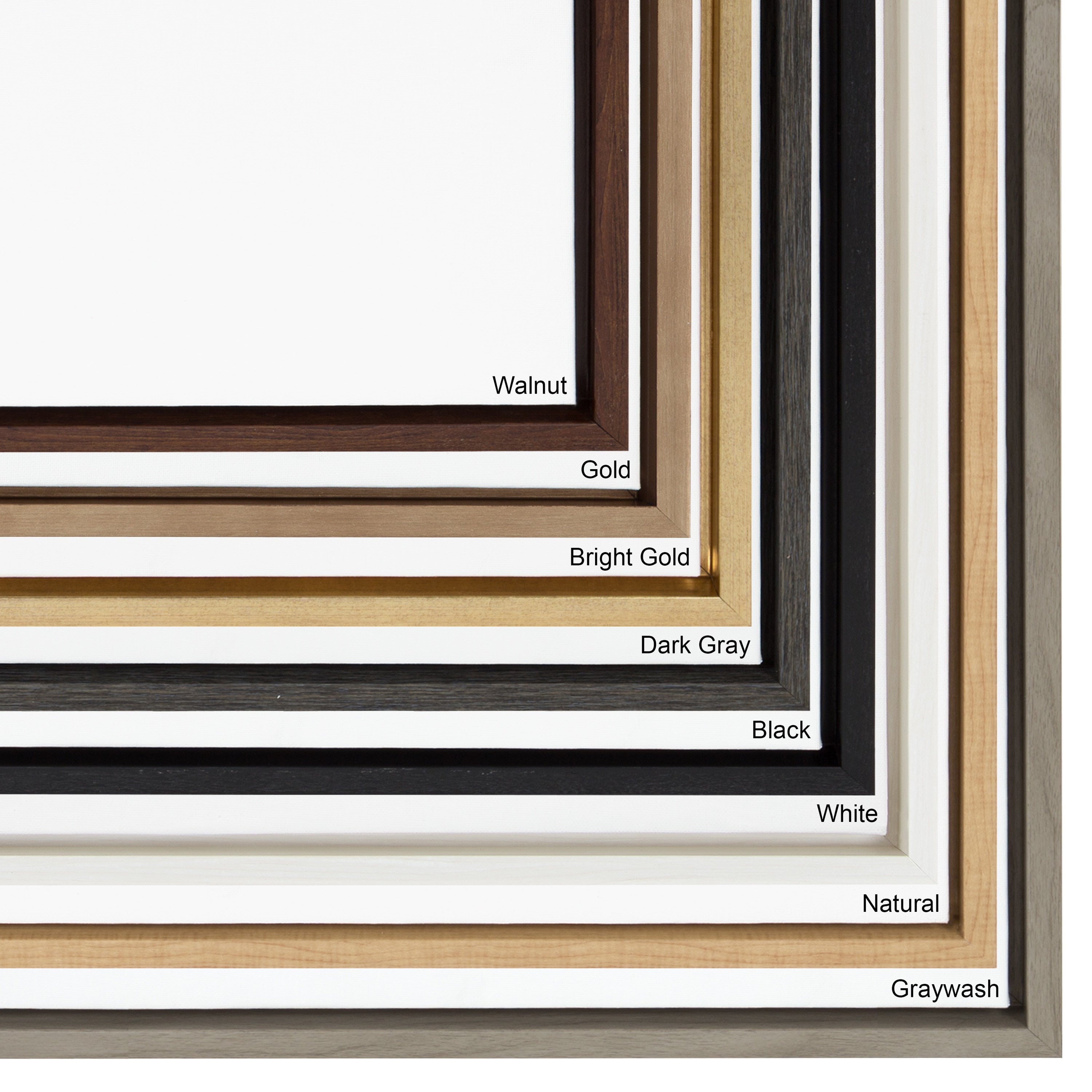 Sylvie Blank Framed Canvas 23x33