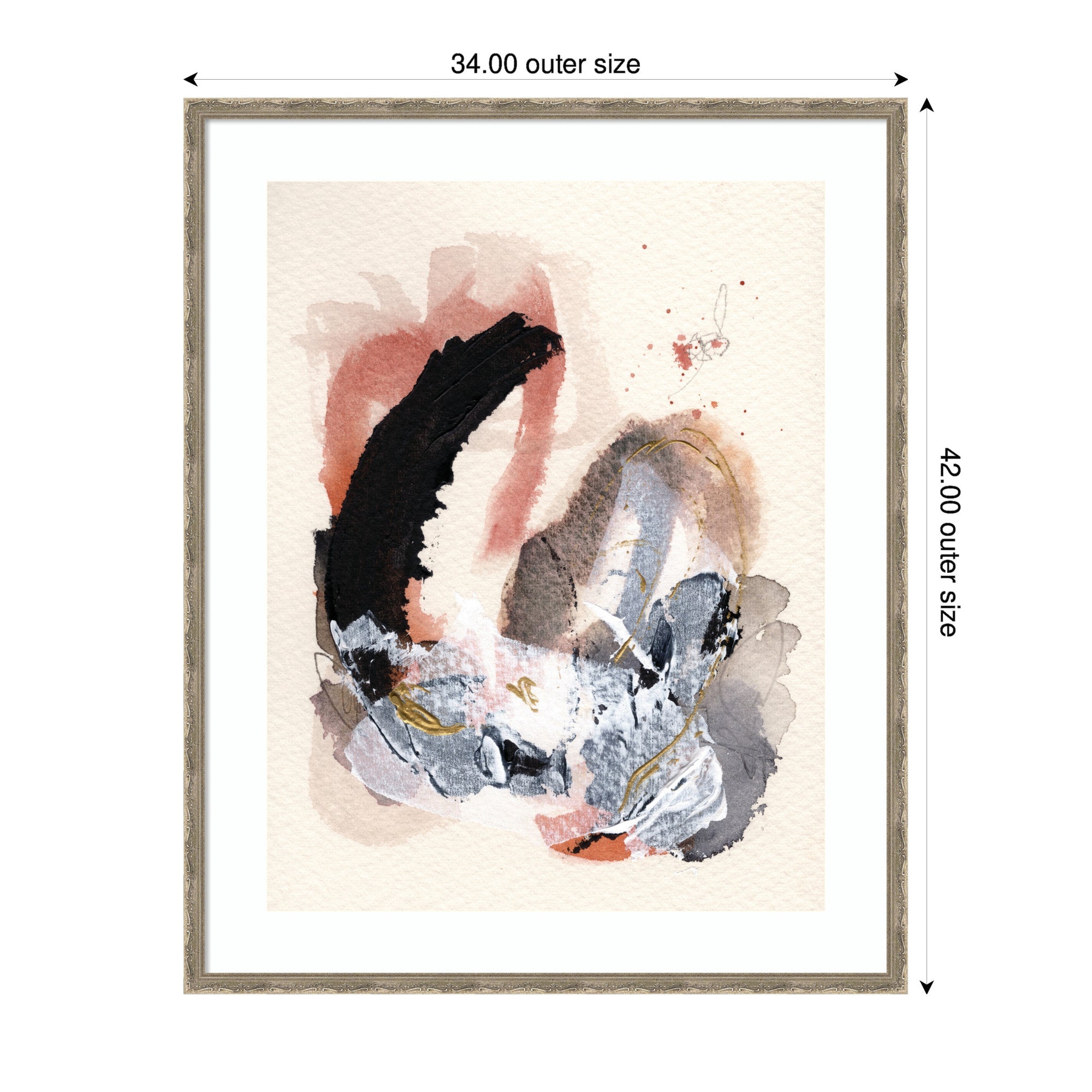 Framed Art Urban Wanderer 3 by Xizhou Xie