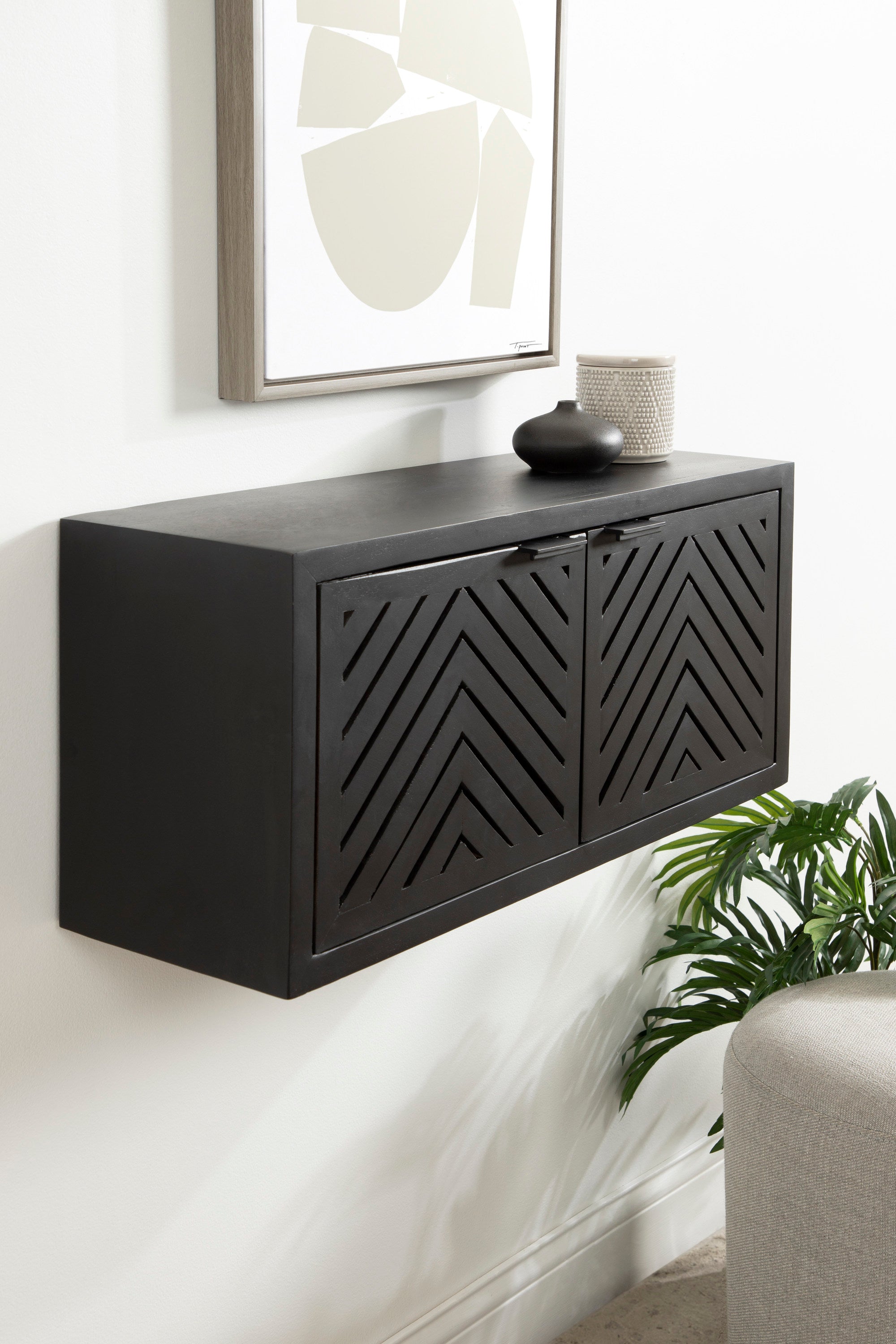 Mezzeta Decorative Wood Wall Cabinet by kateandlaurel - product image 9 for Resin Society