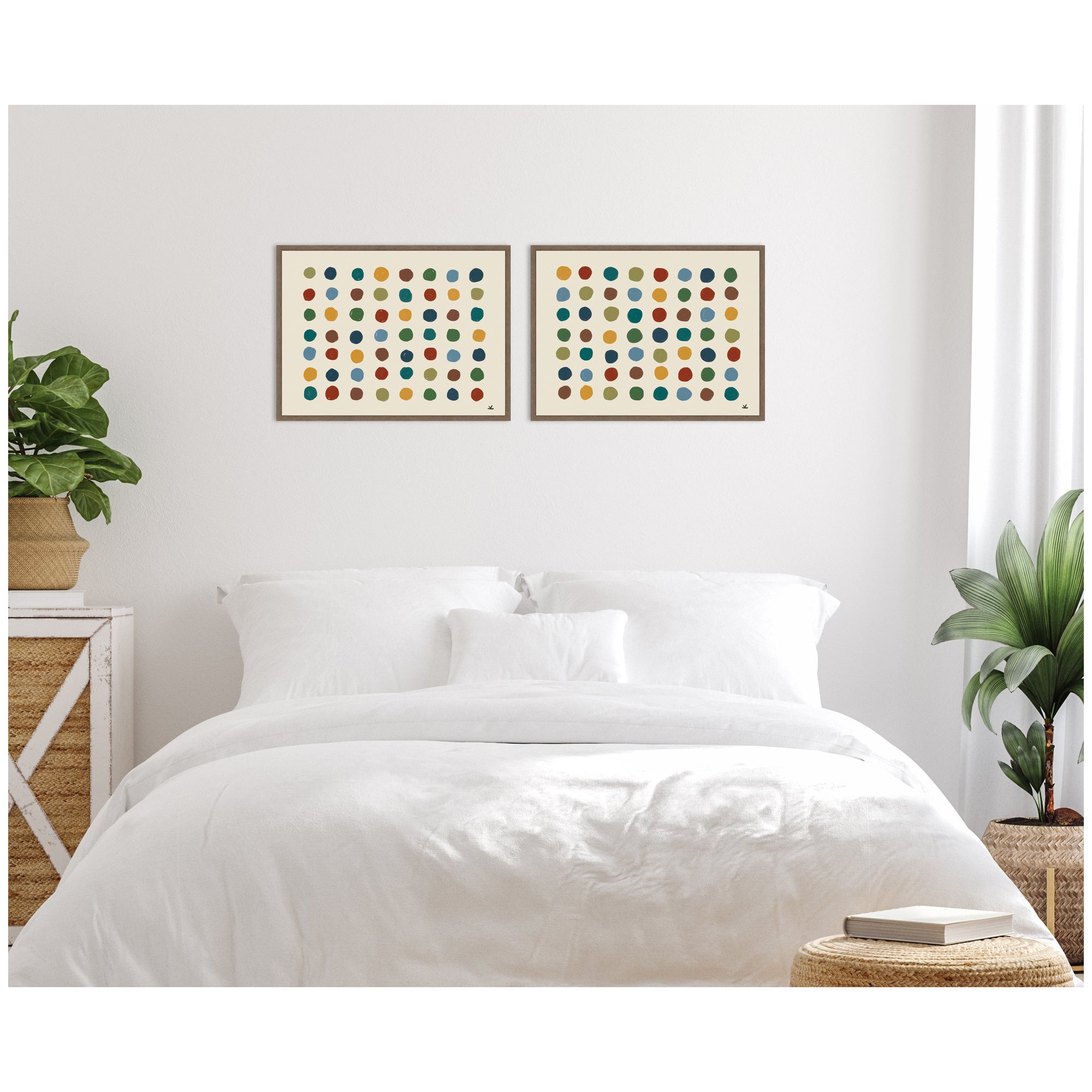 Meditation No.3 2 Piece Framed Canvas Wall Art Set by Kelly Knaga