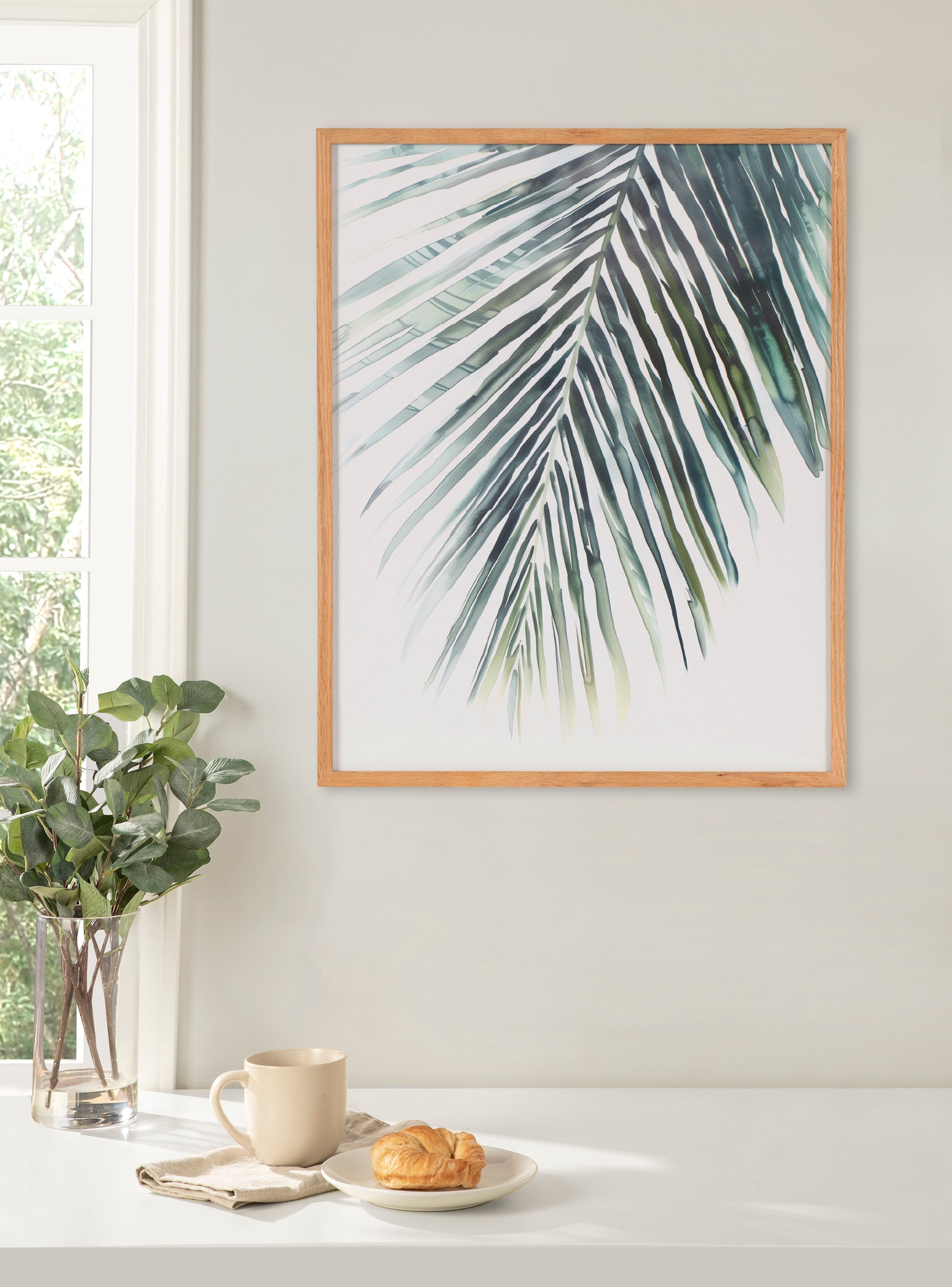 Gallery Tropical Modern Botanical Palm Print